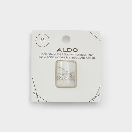Aldo Twisted Silver Women's Rings - Toe ring Women|Accessories