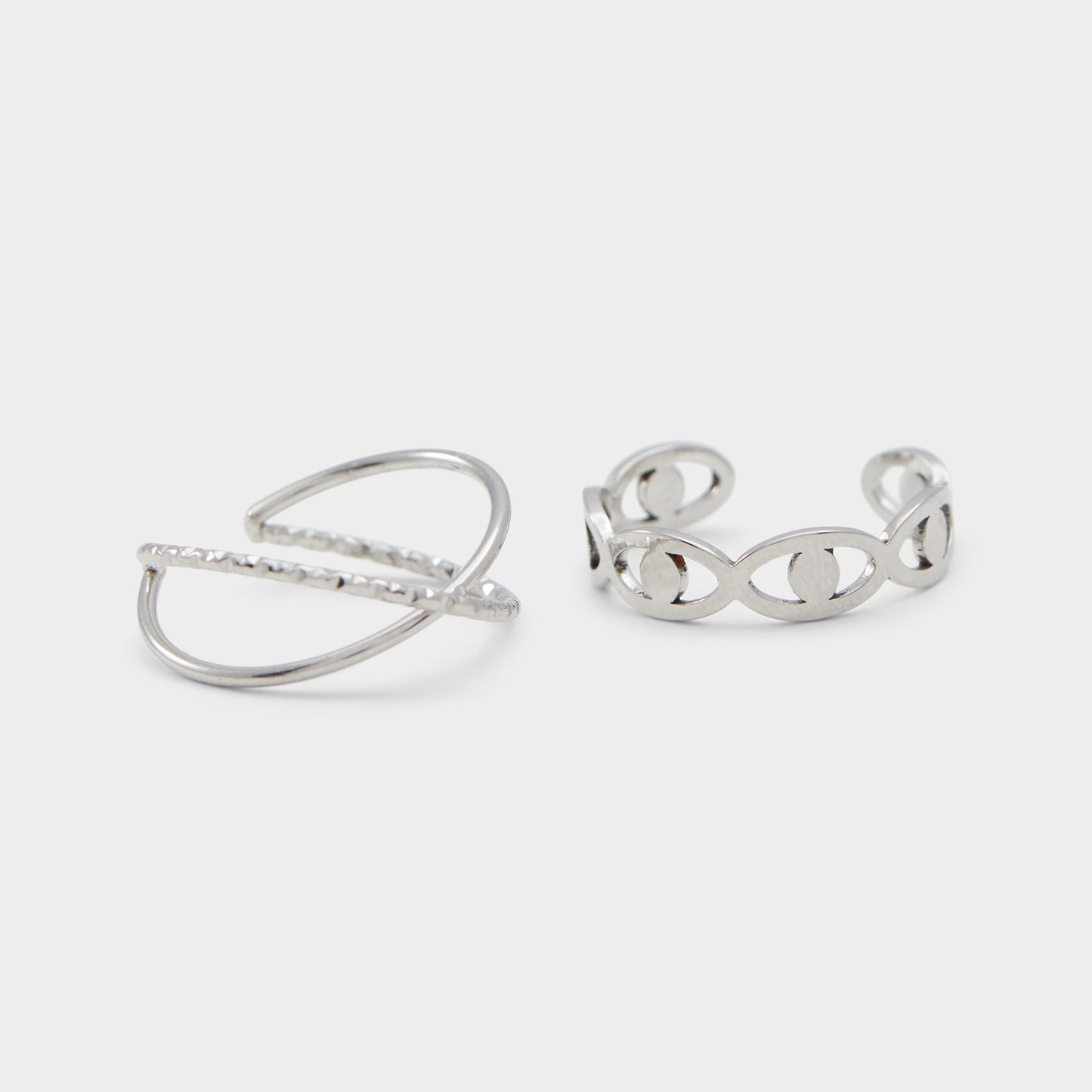 Aldo Twisted Silver Women's Rings - Toe ring Women|Accessories