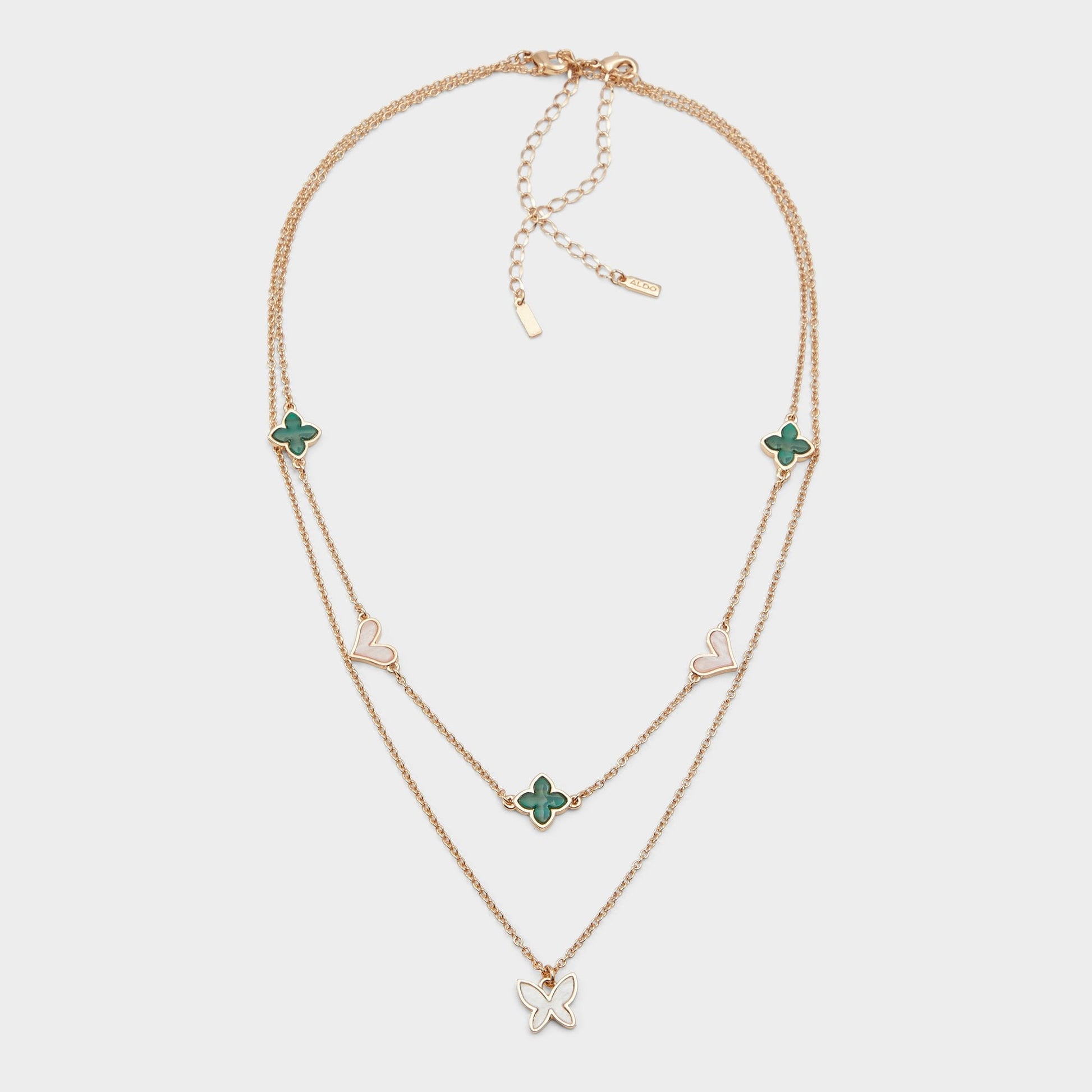 Aldo Cheriish Pastel Multi Women's Necklaces - Layered necklace Women|Accessories
