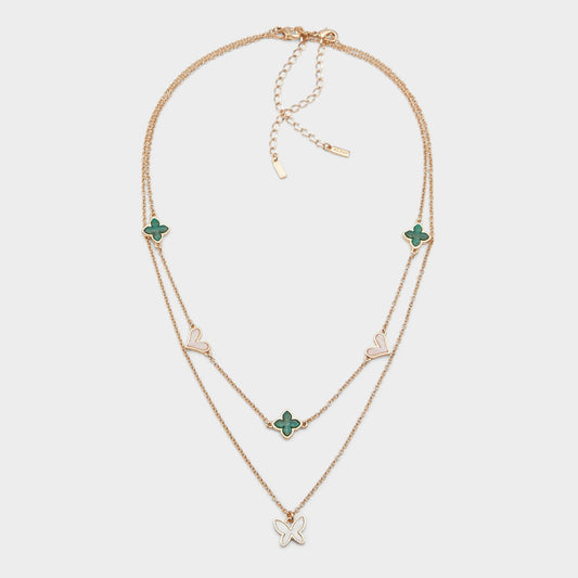 Aldo Cheriish Pastel Multi Women's Necklaces - Layered necklace Women|Accessories