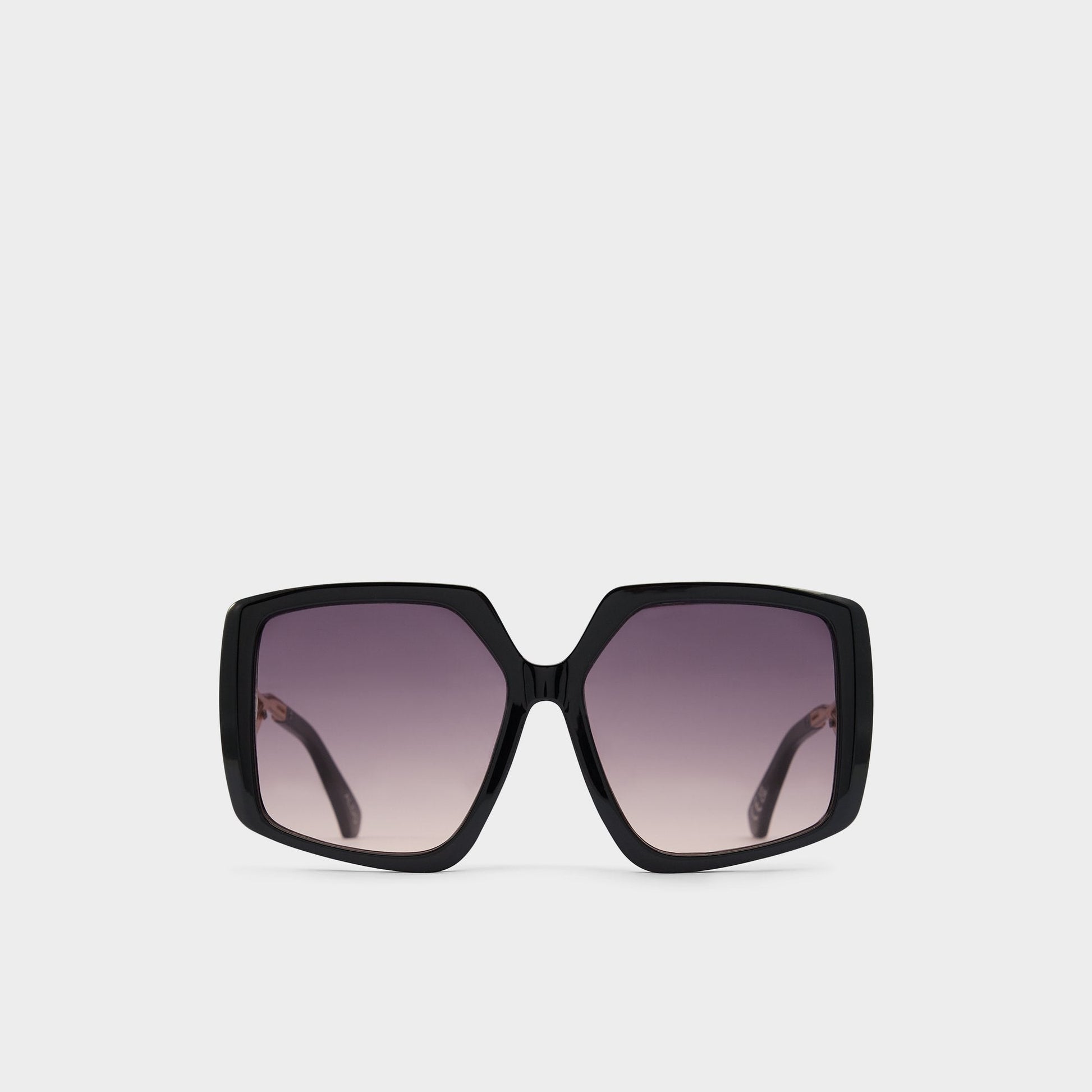 Aldo Asya Black/Gold Multi Women's Square - Square sunglasses Women|Accessories