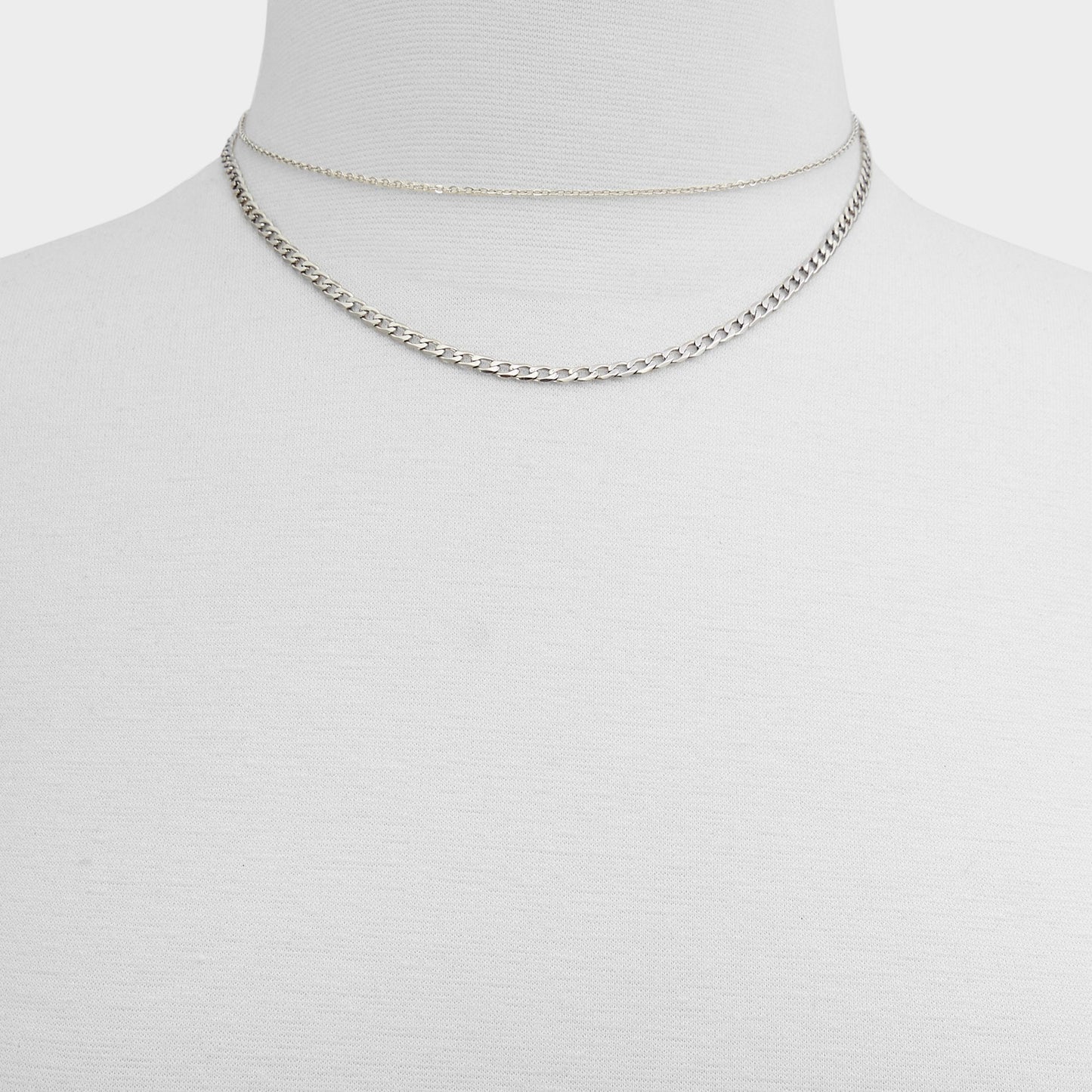 Aldo Lovechain Silver Women's Aldo Sport Club - Necklace Women|Accessories