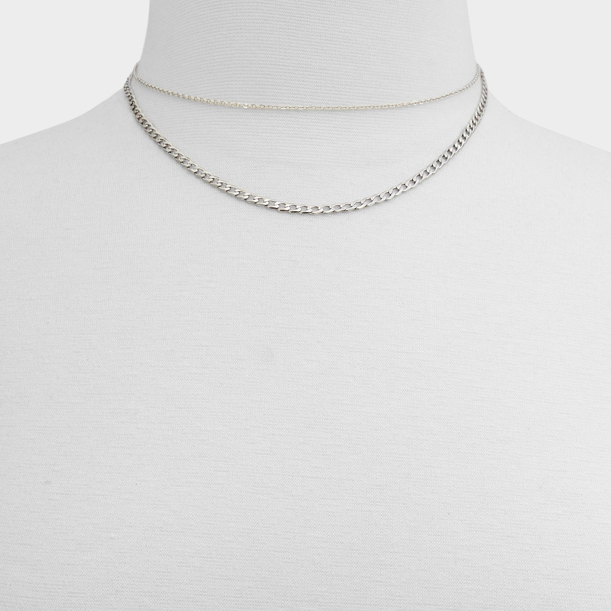 Aldo Lovechain Silver Women's Aldo Sport Club - Necklace Women|Accessories