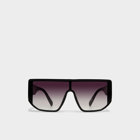 Aldo Thiedan Black/Gold Multi Women's Shield - Shield sunglasses Women|Accessories
