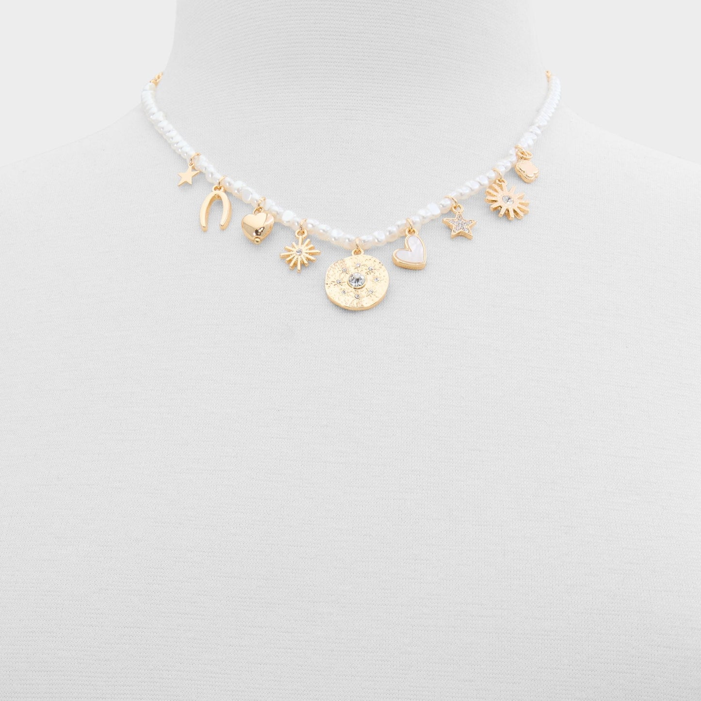 Aldo Lukaa in Ice - Charm necklace Women|Accessories