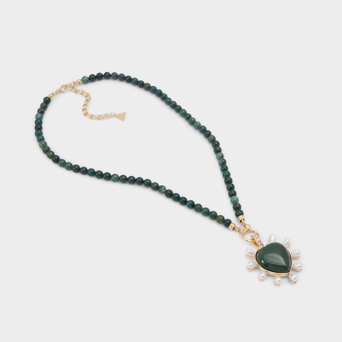 Aldo Preciousheart in Dark Green - Necklace Women|Accessories