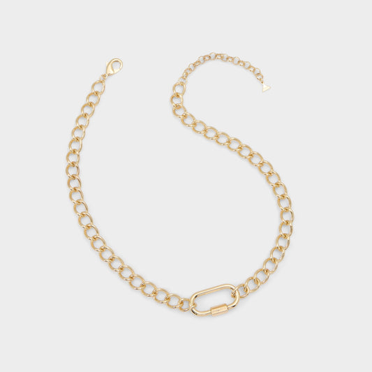 Aldo Goldennglow in Gold - Customizable necklace Women|Accessories