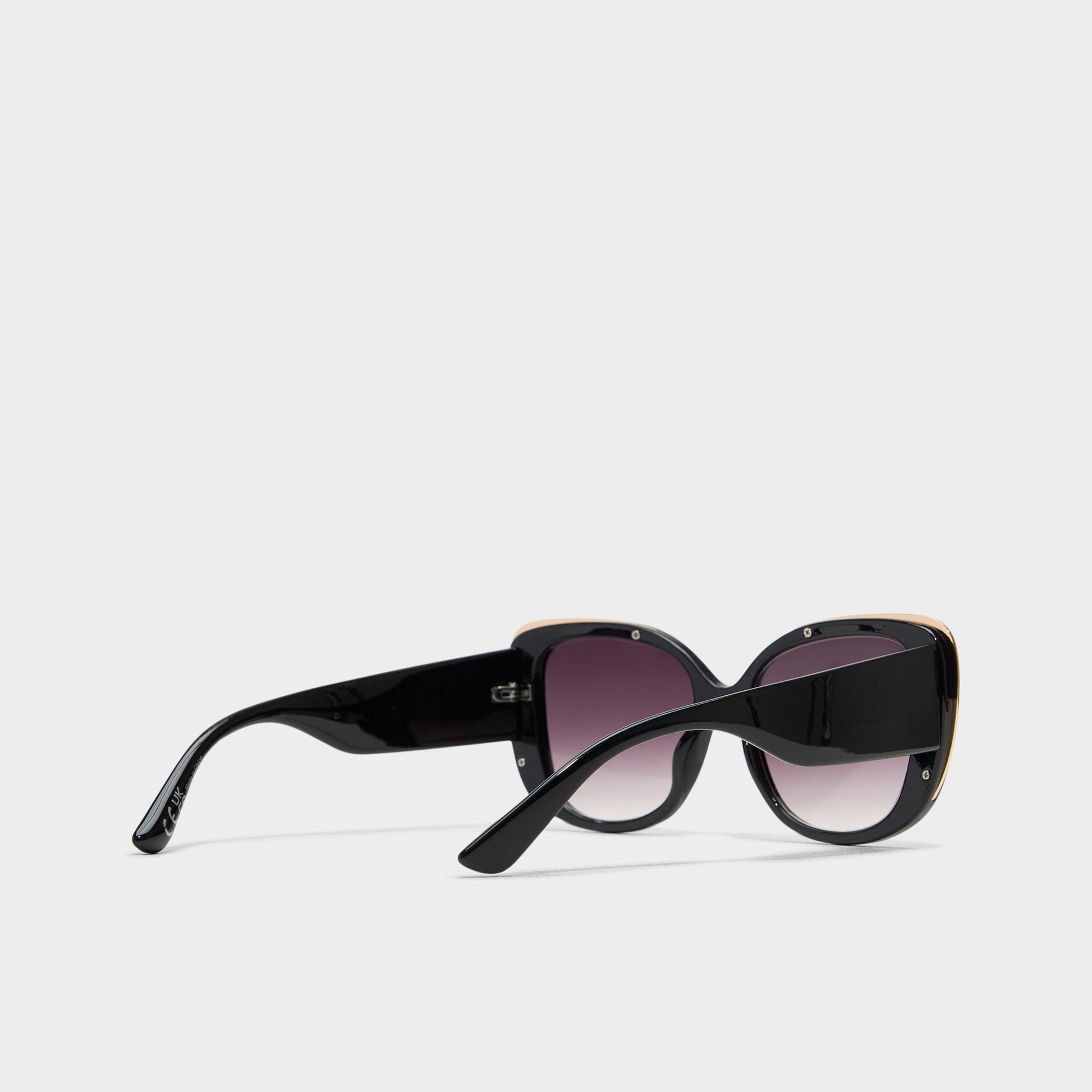 Aldo Dorkayx Black/Gold Multi Women's Square - Square sunglasses Women