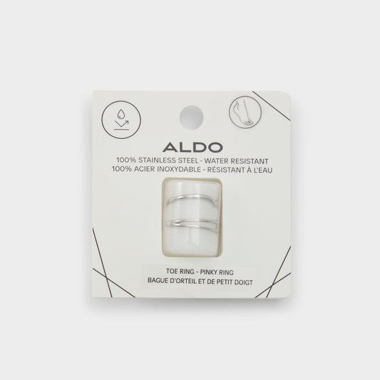 Aldo Ardgowan Silver Women's Stainless Steel - Toe ring Women|Accessories