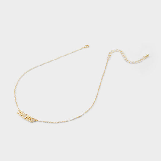 Aldo Starsigns Dark Yellow Women's Cubic Zirconia - Necklace Women|Accessories