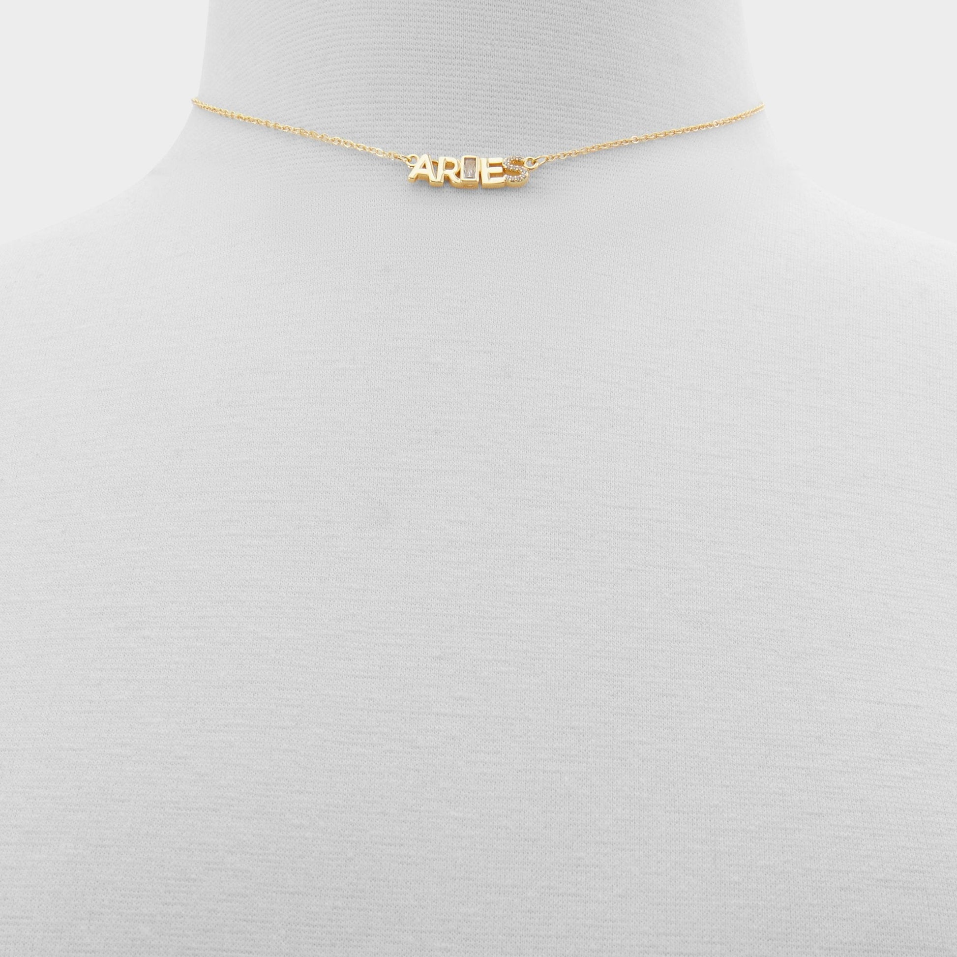 Aldo Starsigns Dark Yellow Women's Cubic Zirconia - Necklace Women|Accessories