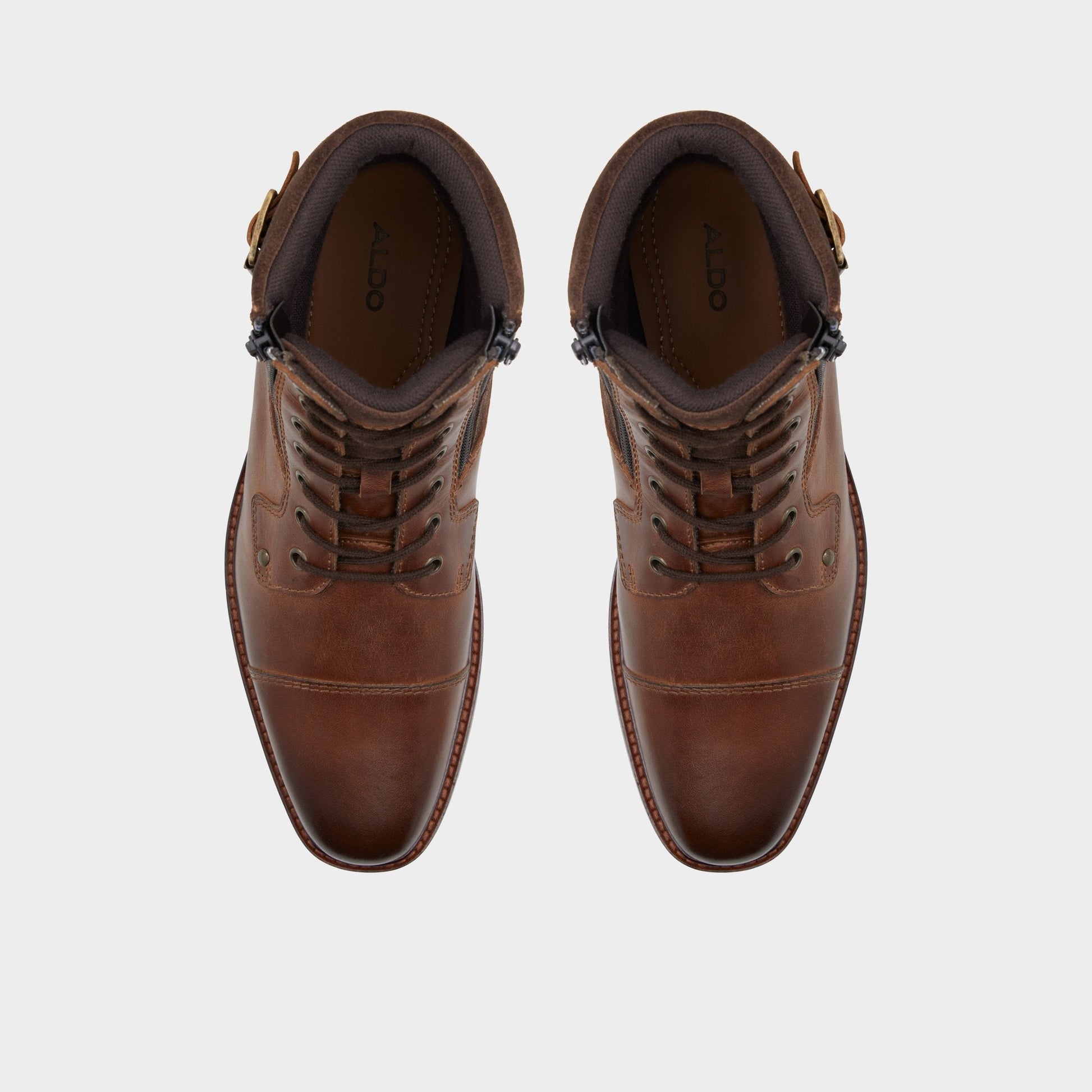 Aldo Constantine Dark Brown Men's Lace-up boots - Lace-up boot Men