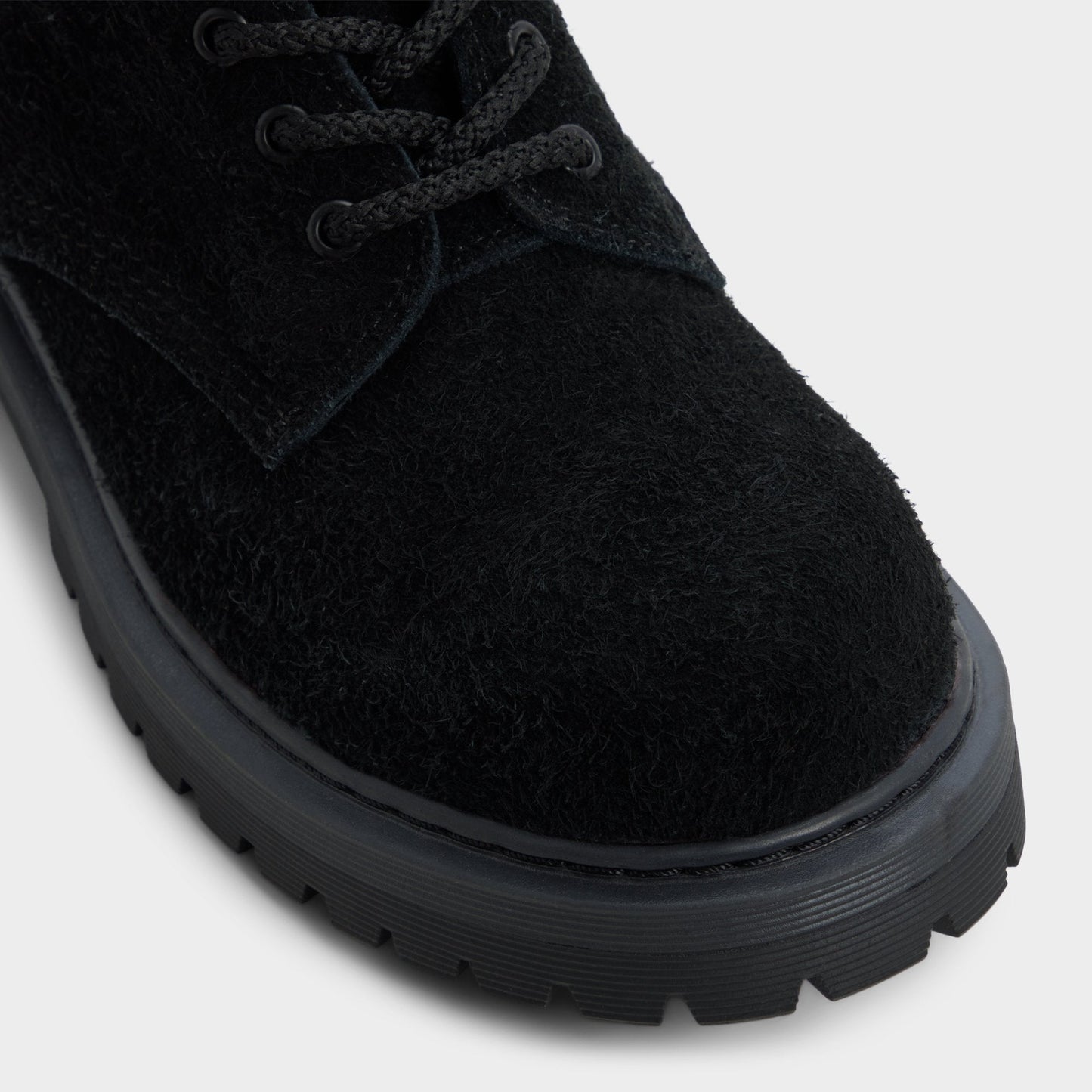 Aldo Doublezero in Black - Combat boot, Lug sole Men