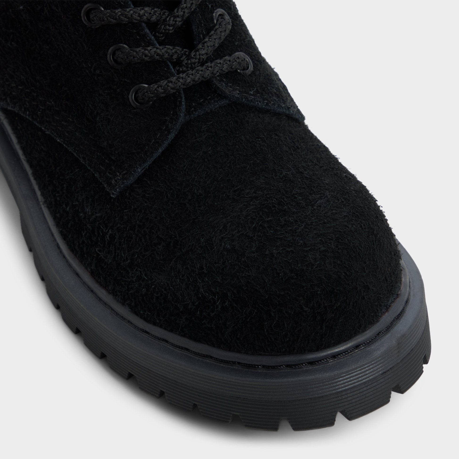 Aldo Doublezero in Black - Combat boot, Lug sole Men