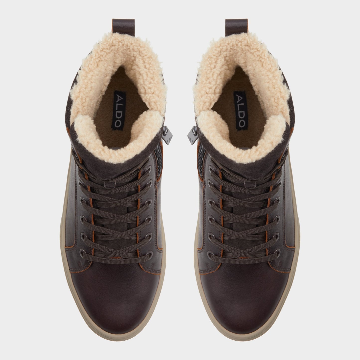 Aldo Dusker Cognac Men's Lace-up boots - Lace-up boot, Cup sole Men