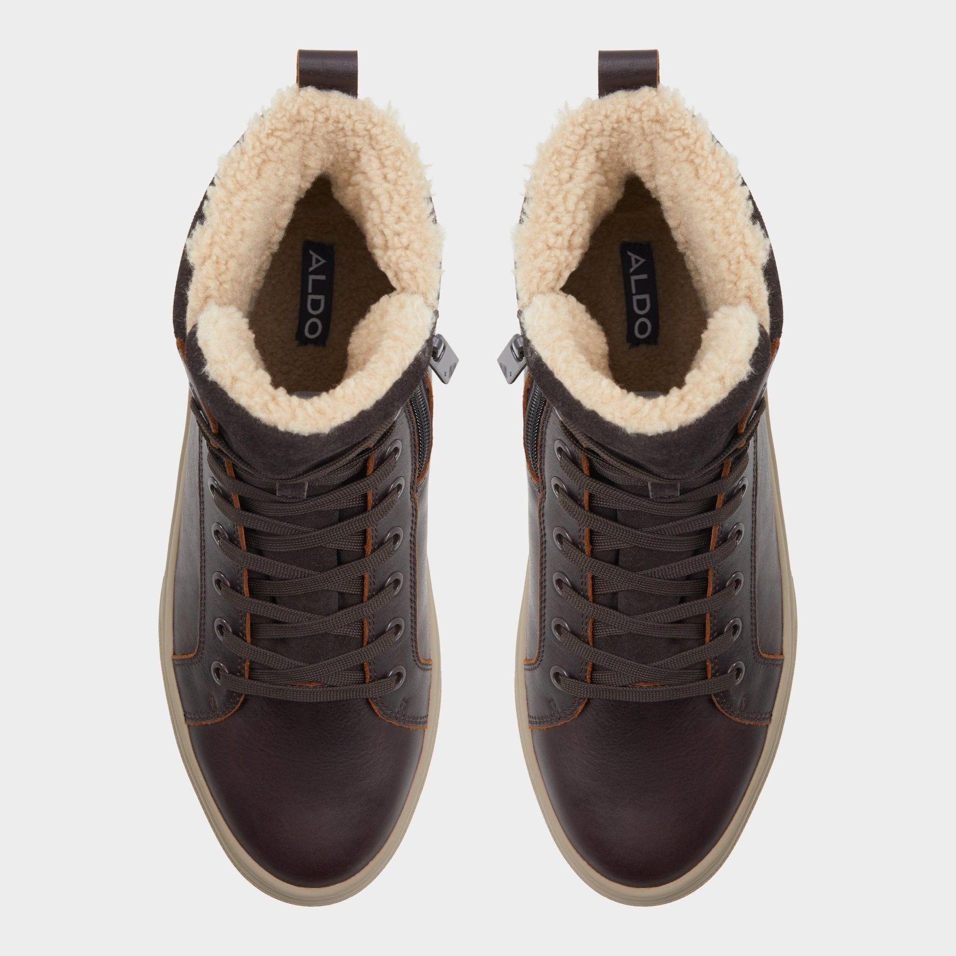 Aldo Dusker Cognac Men's Lace-up boots - Lace-up boot, Cup sole Men