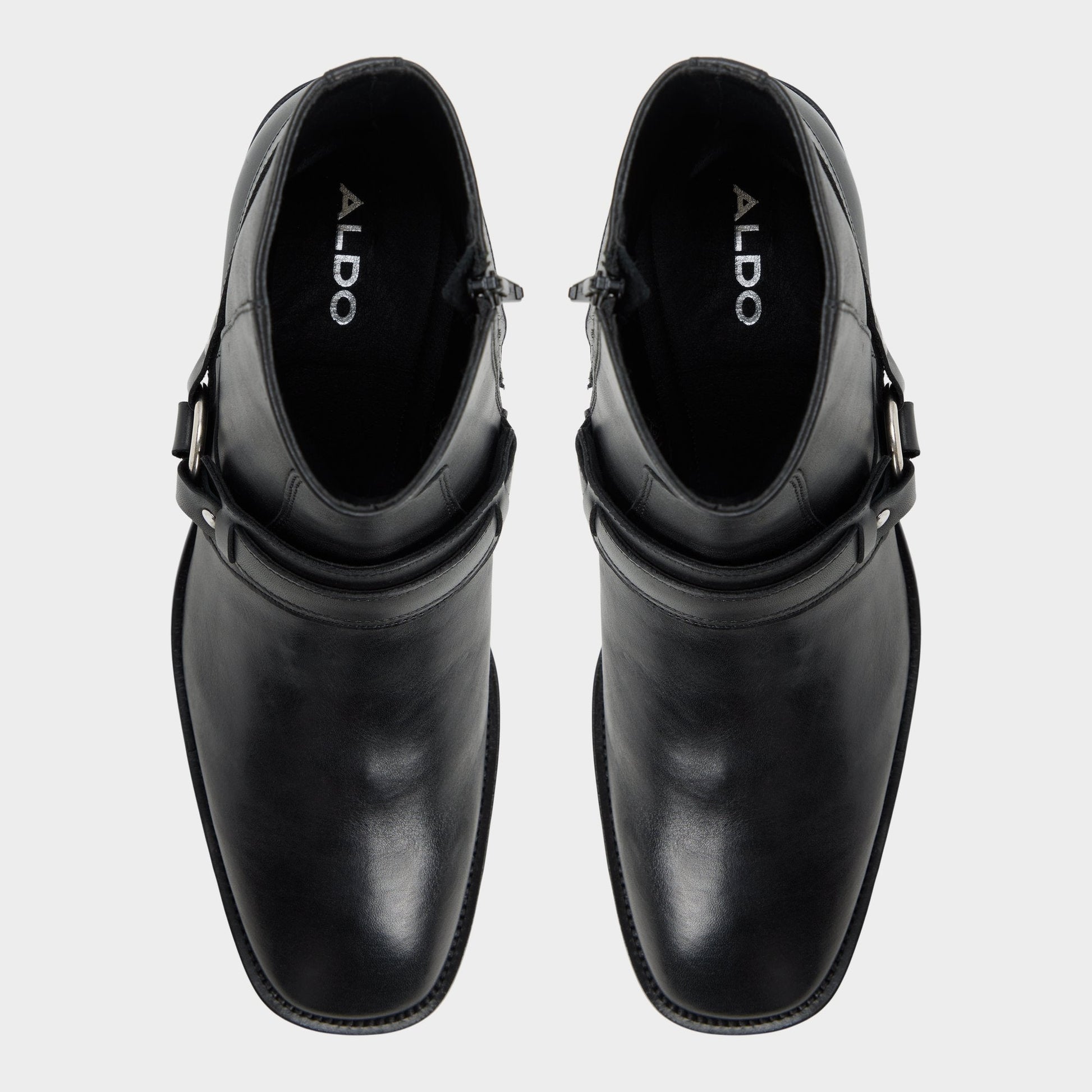 Aldo Marcos in Black - Ankle boot, Block heel Men