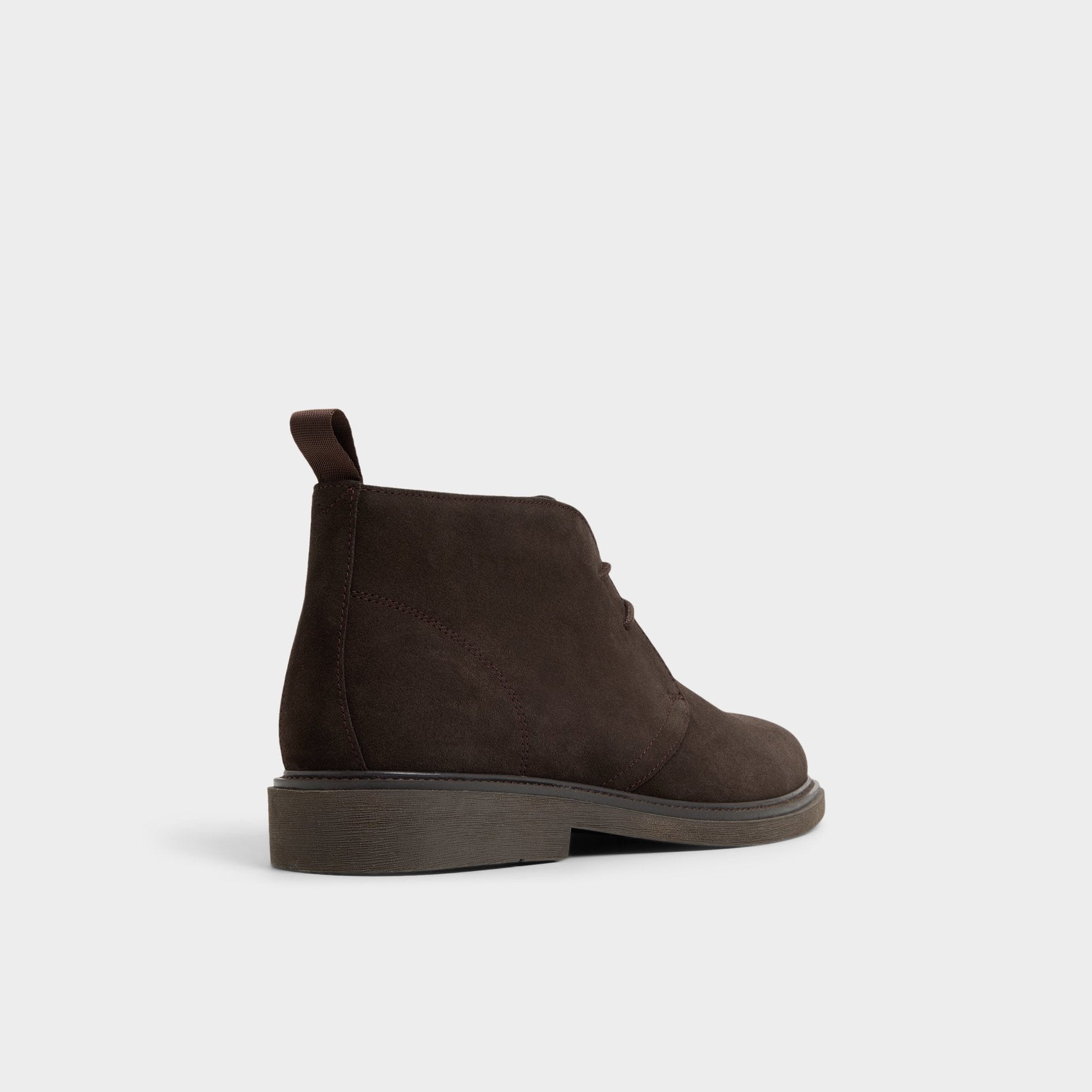 Aldo Jefrey Dark Brown Leather Suede Men's Chukka boots - Chukka boot Men