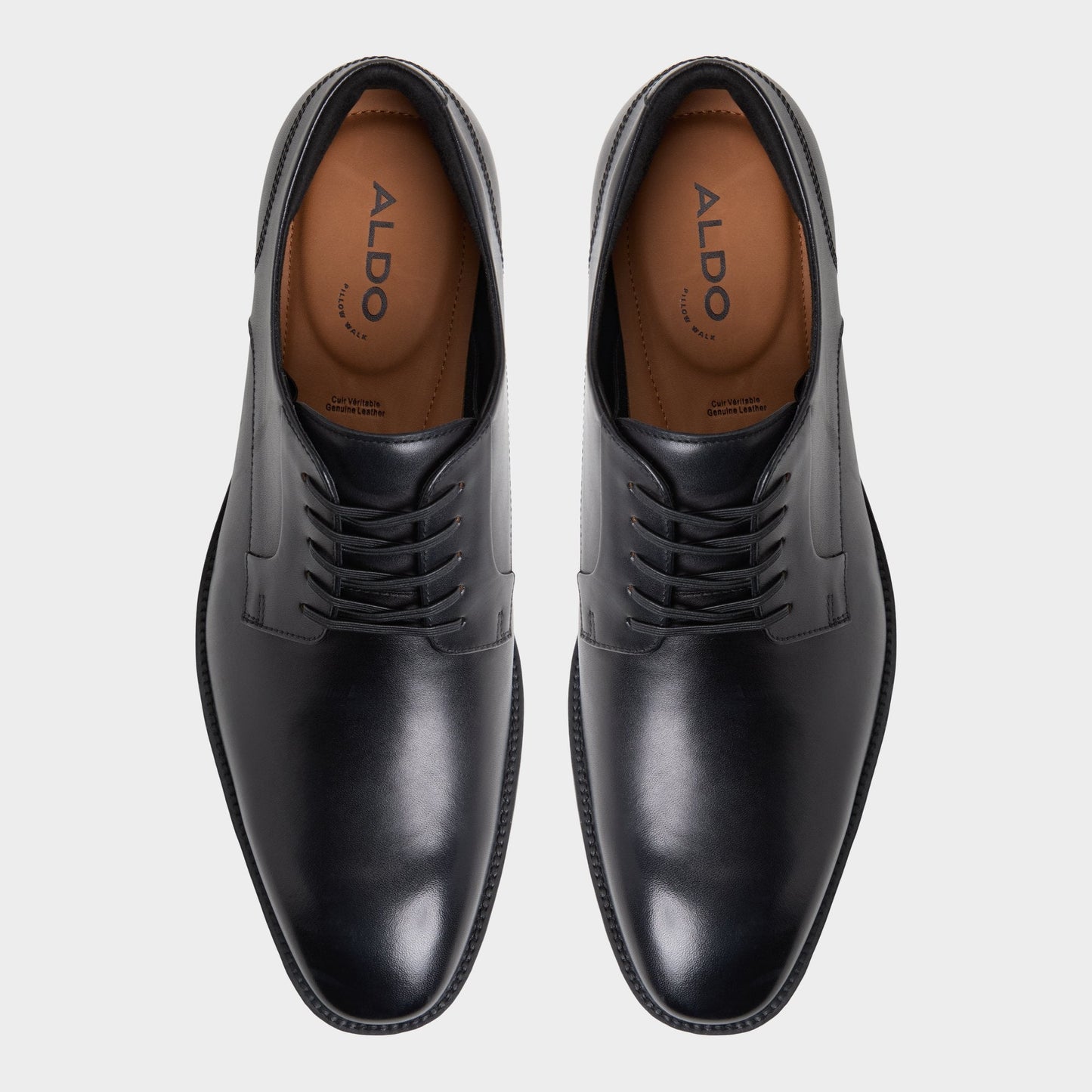 Aldo Teodoro Black Men's Dress Shoes - Derby shoe Men