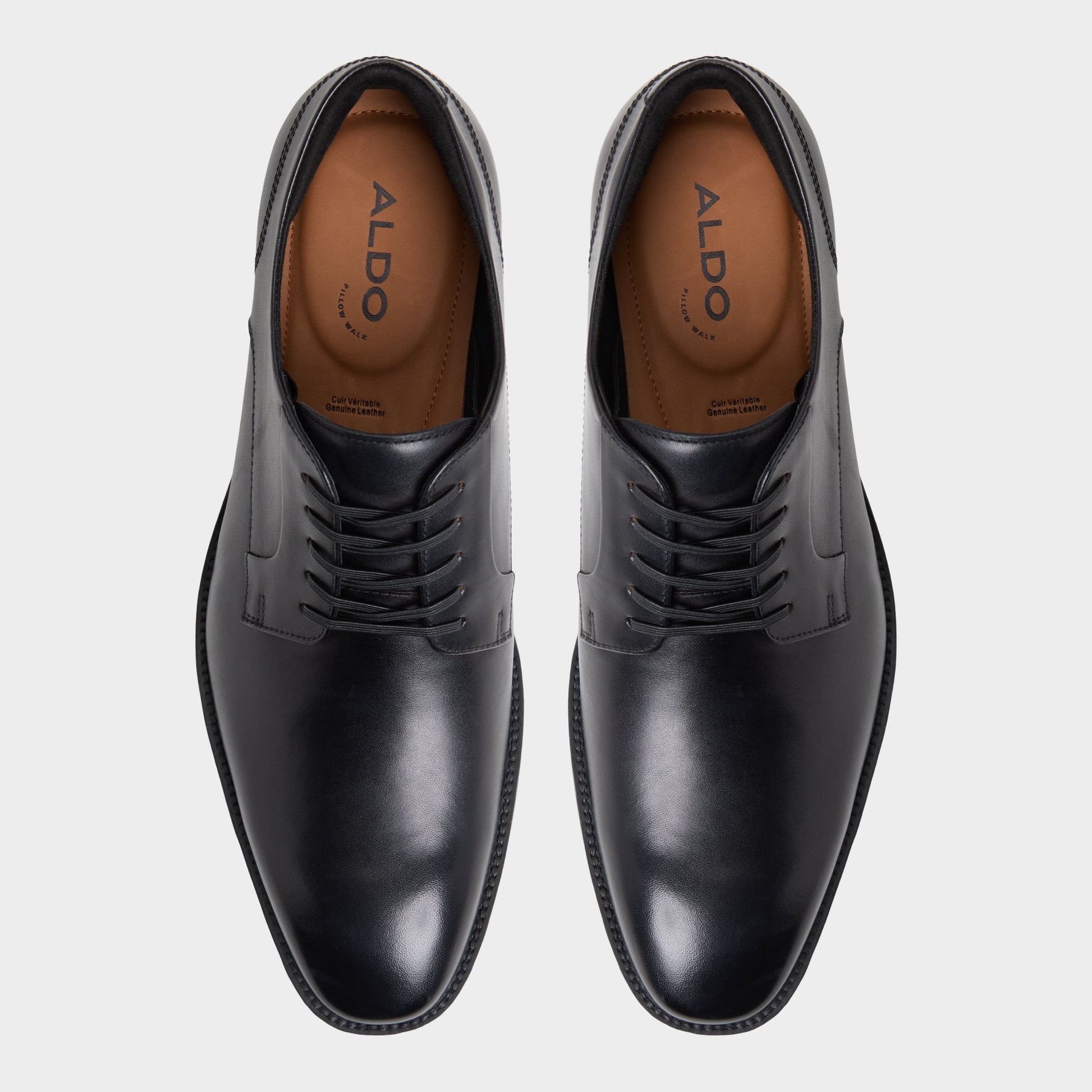 Aldo Teodoro Black Men's Dress Shoes - Derby shoe Men
