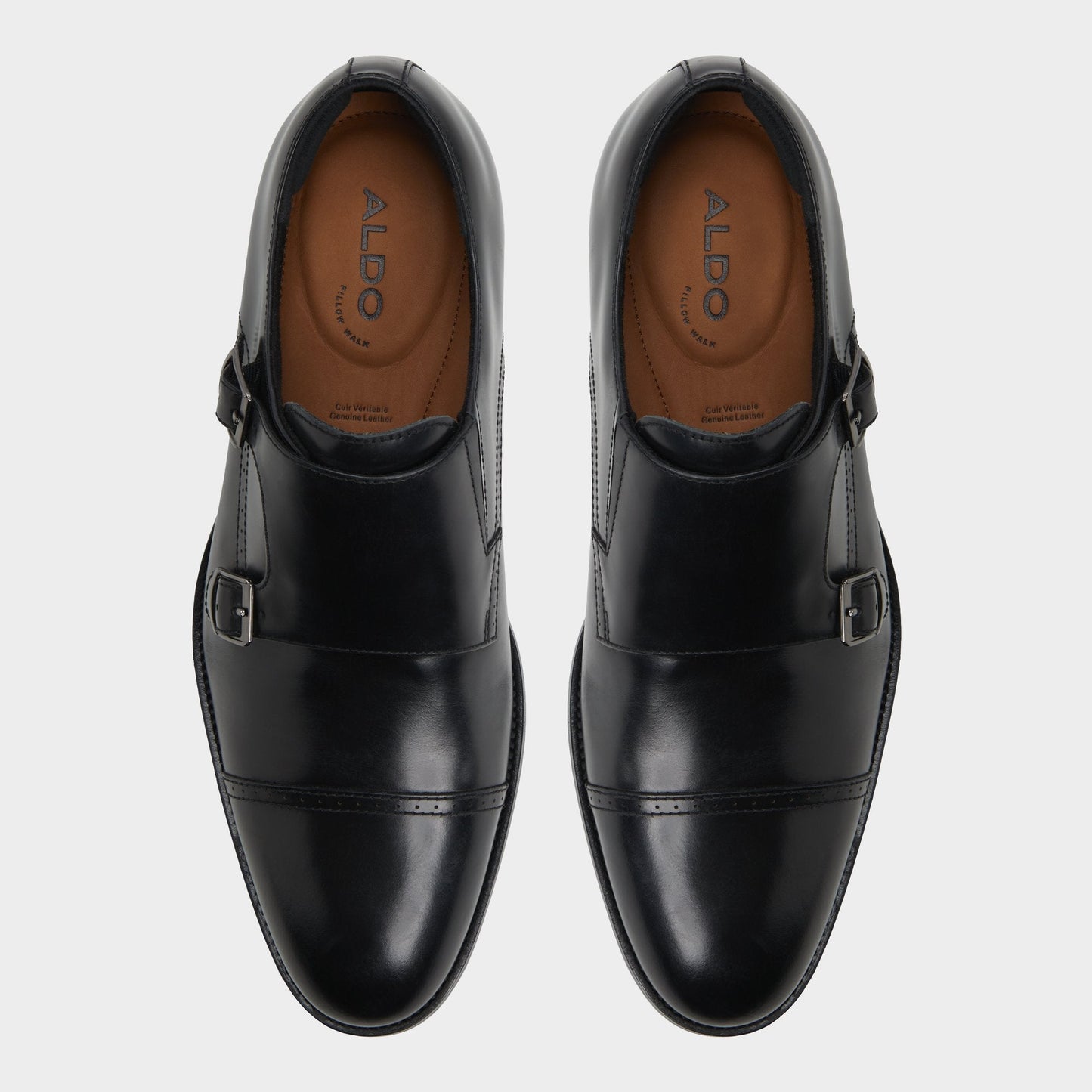 Aldo Zelasien in Black - Monkstrap loafer Men