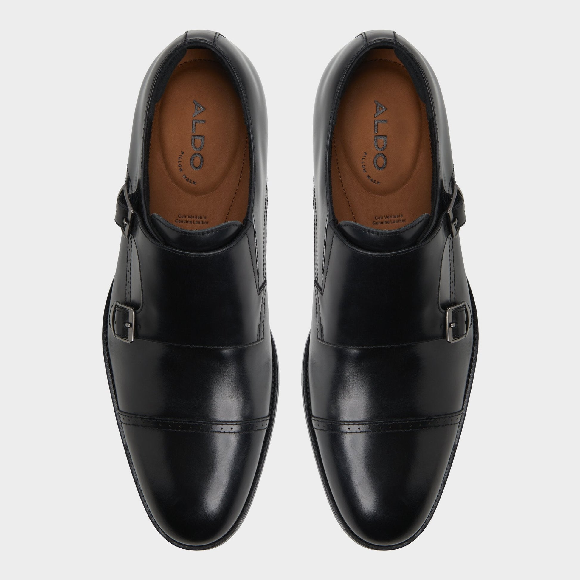 Aldo Zelasien in Black - Monkstrap loafer Men