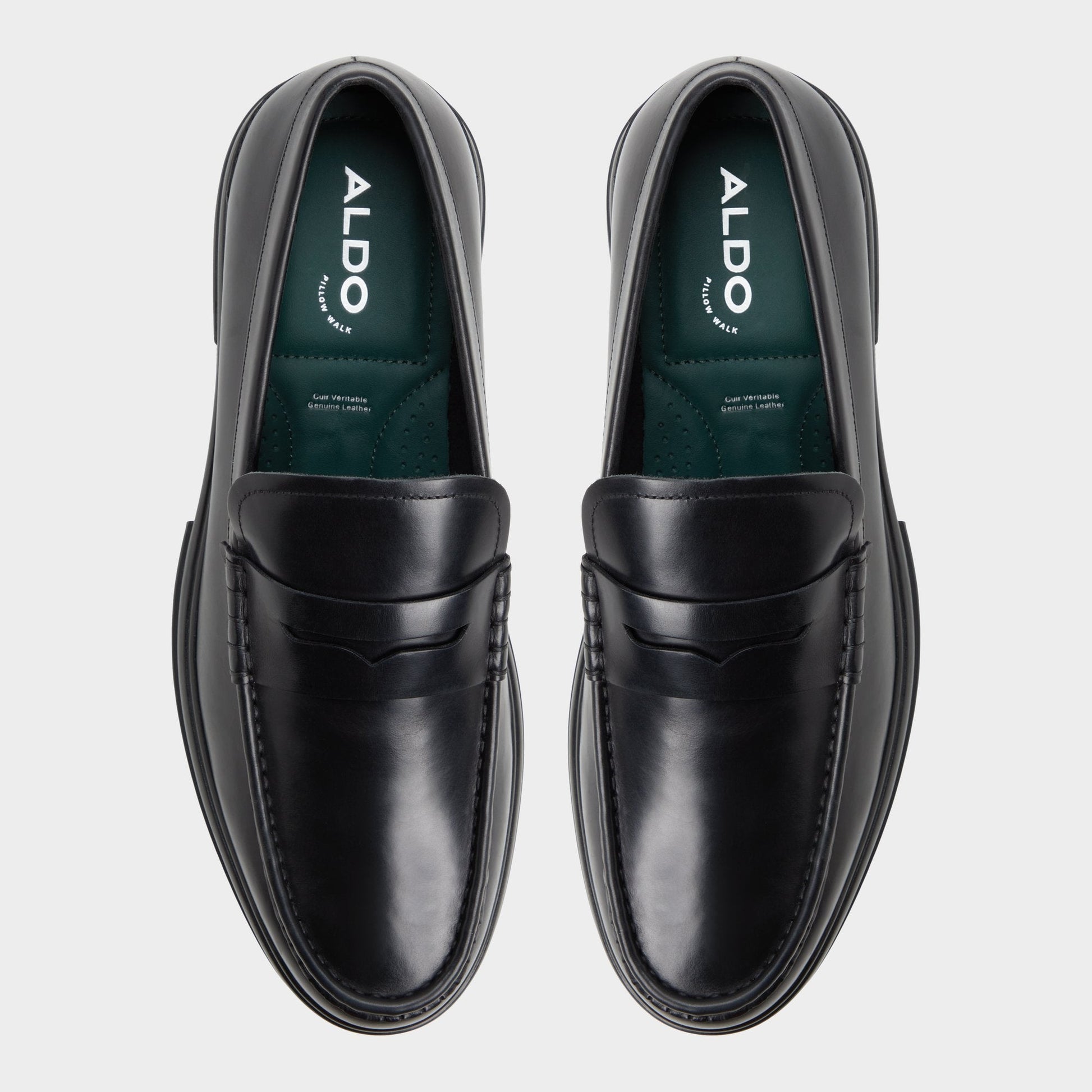 Aldo Tucker Black Men's Loafers & Slip-Ons - Loafer Men