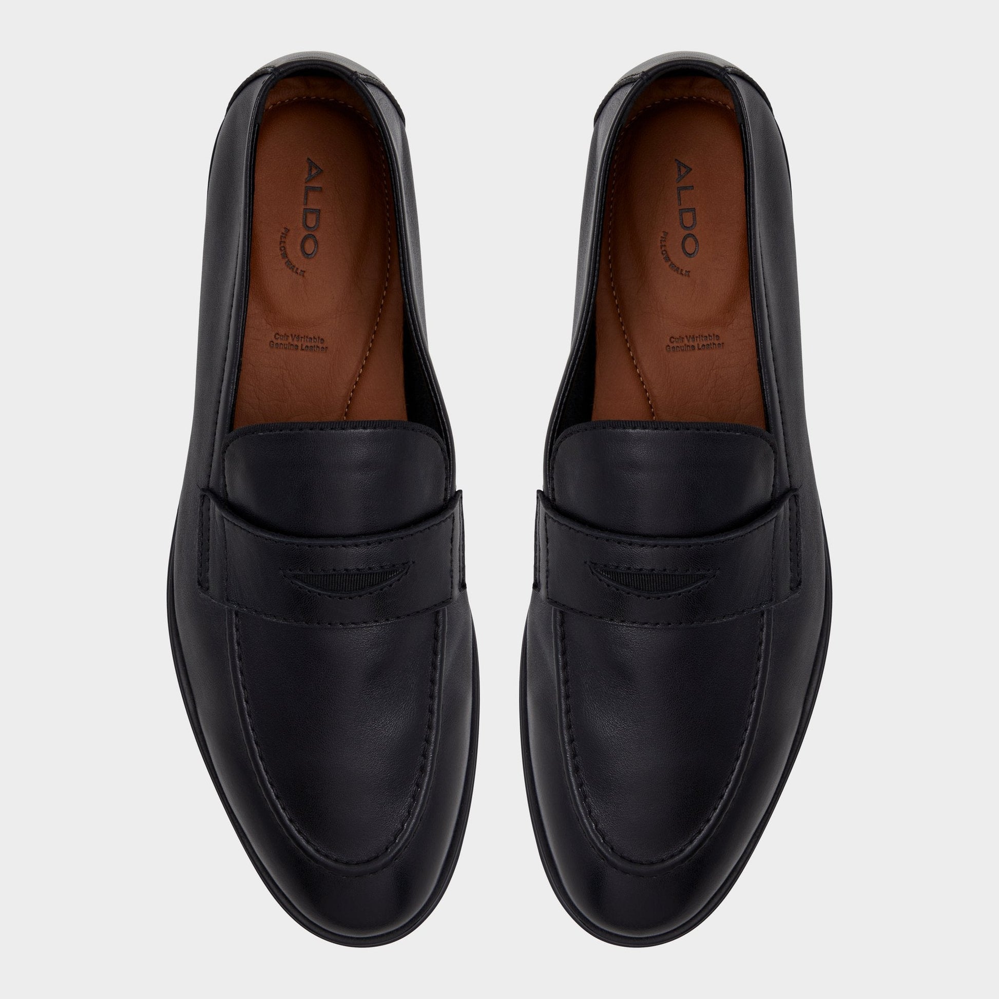 Aldo Journey Black Men's Loafers & Slip-Ons - Loafer Men