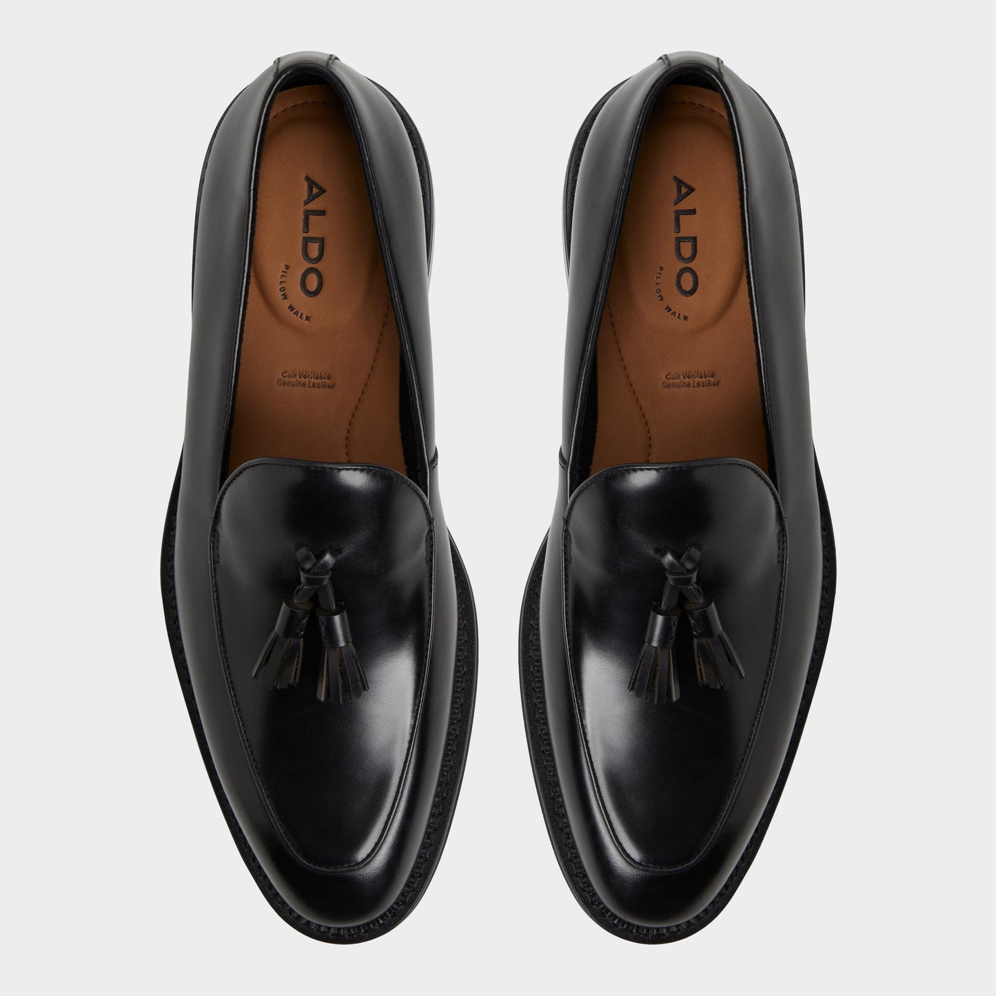 Aldo Portos Black Men's Dress Shoes - Loafer Men