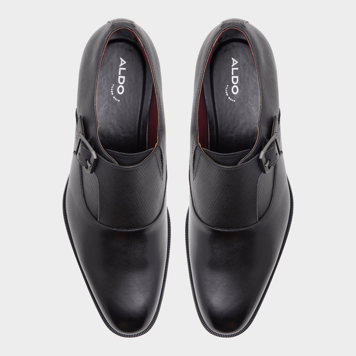 Aldo Dashing Other Black Men's Loafers & Slip-Ons - Monkstrap loafer Men