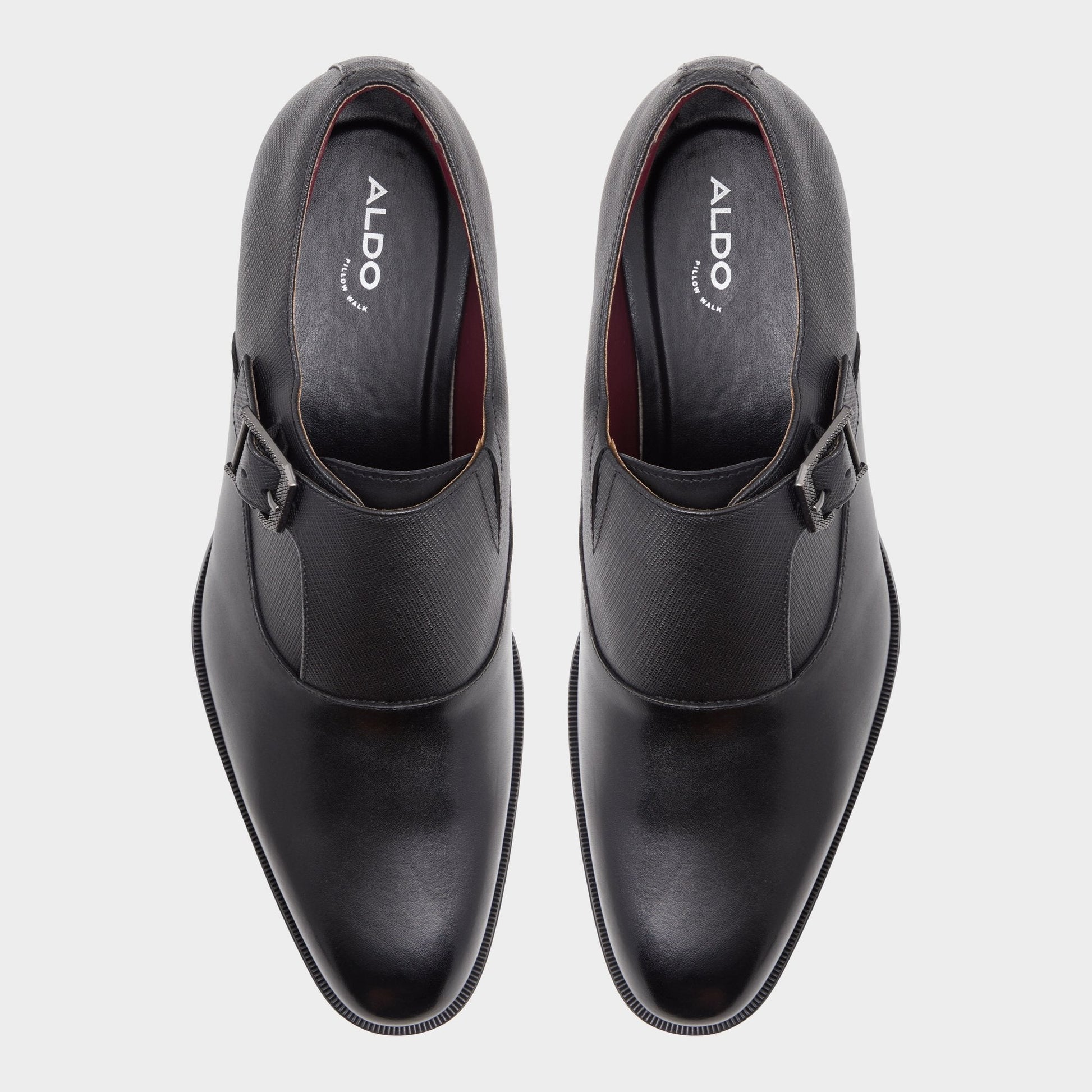 Aldo Dashing Other Black Men's Loafers & Slip-Ons - Monkstrap loafer Men