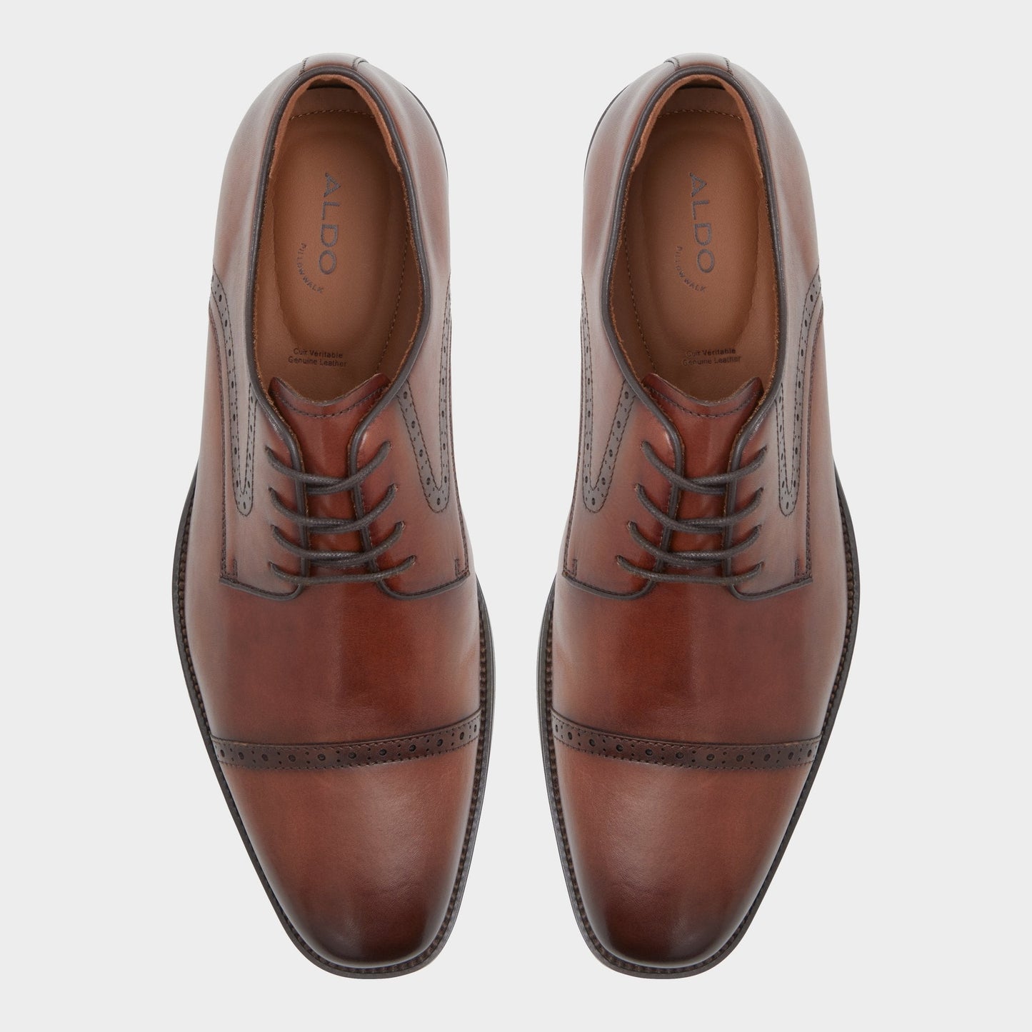 Aldo Bronko Cognac Men's Oxfords & Lace-ups - Derby shoe Men