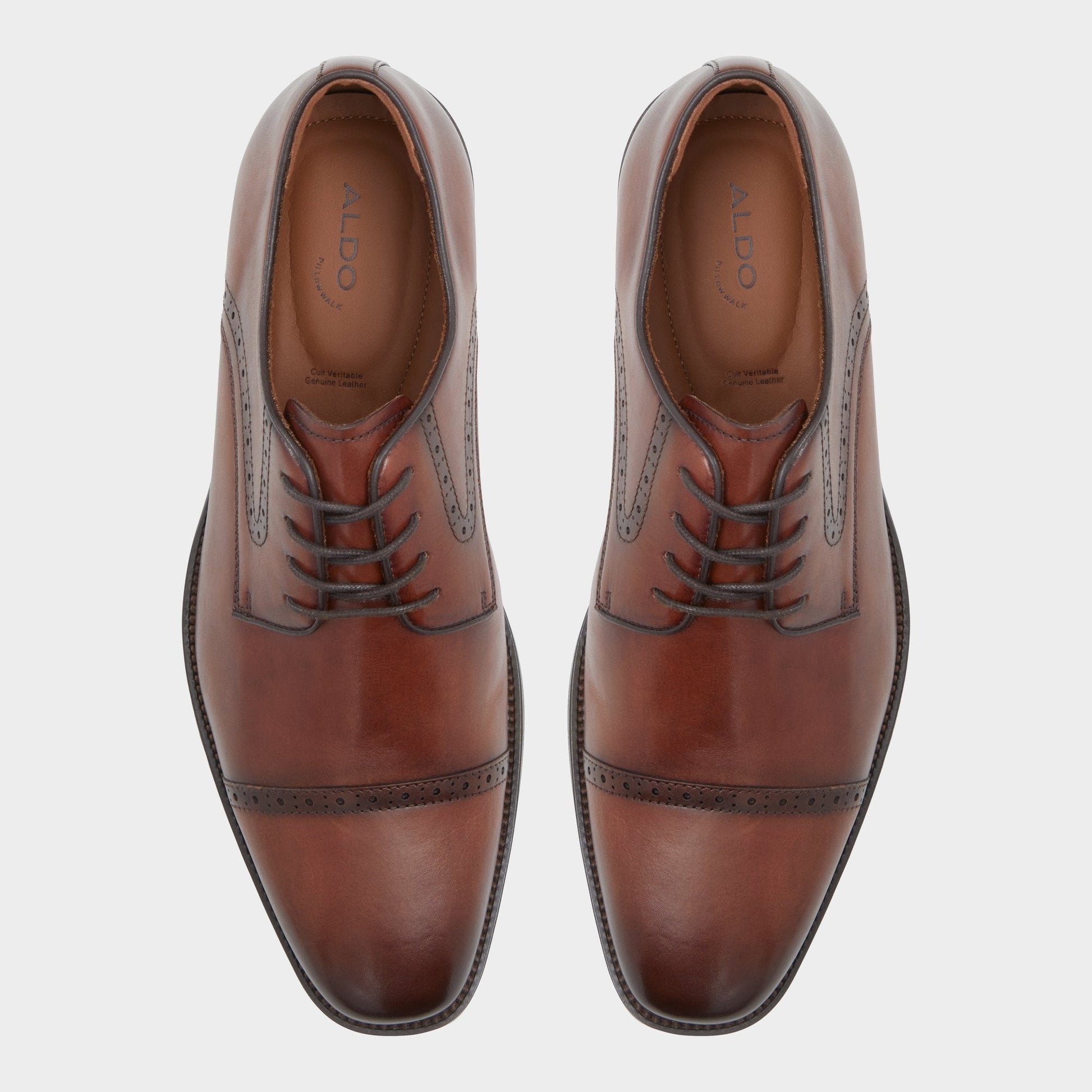 Aldo Bronko Cognac Men's Oxfords & Lace-ups - Derby shoe Men