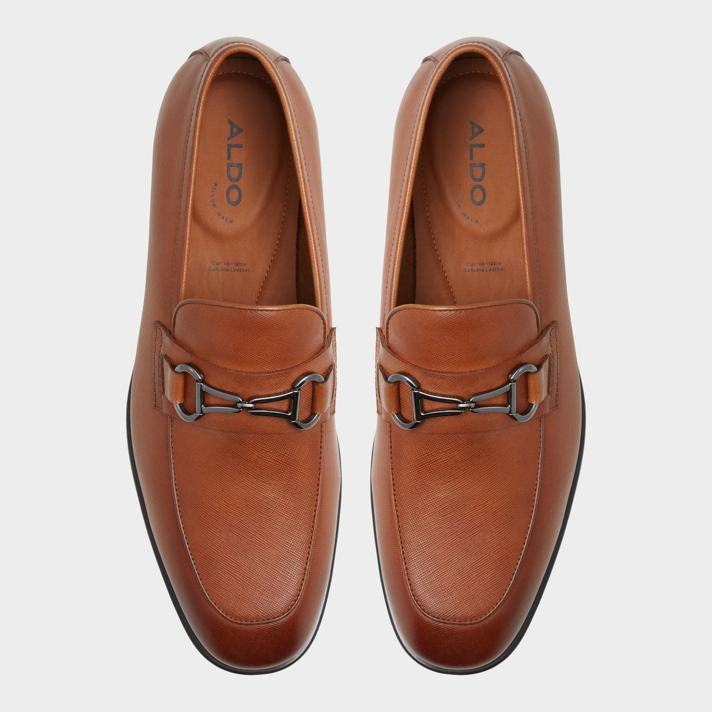 Aldo Walters Cognac Men's Dress Shoes - Loafer Men