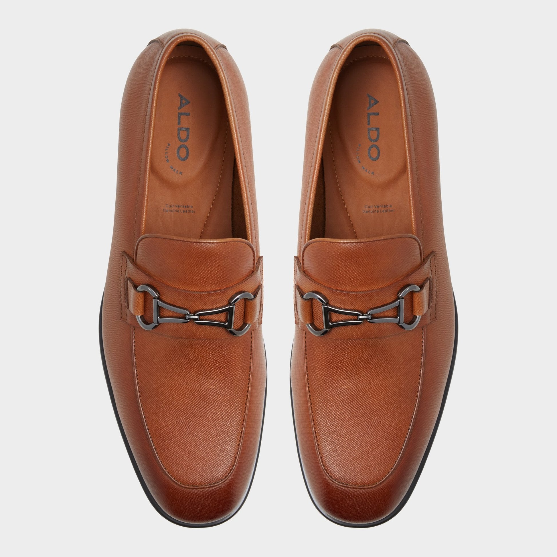 Aldo Walters Cognac Men's Dress Shoes - Loafer Men