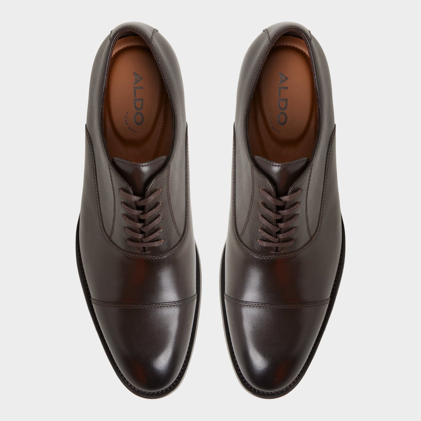 Aldo Reece in Dark Brown - Oxford shoe Men