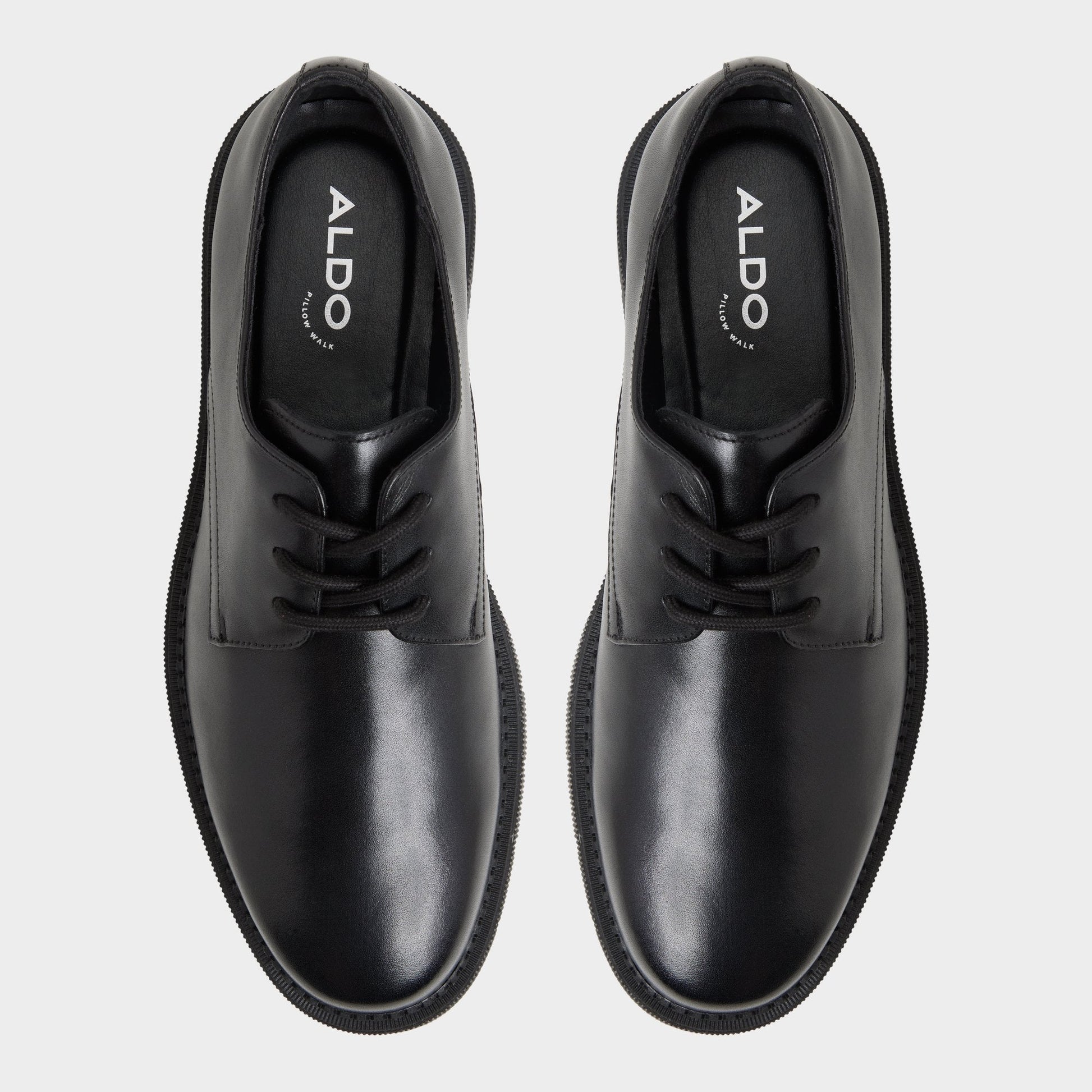 Aldo Simian in Black 14184483 - Derby shoe, Lug sole Men
