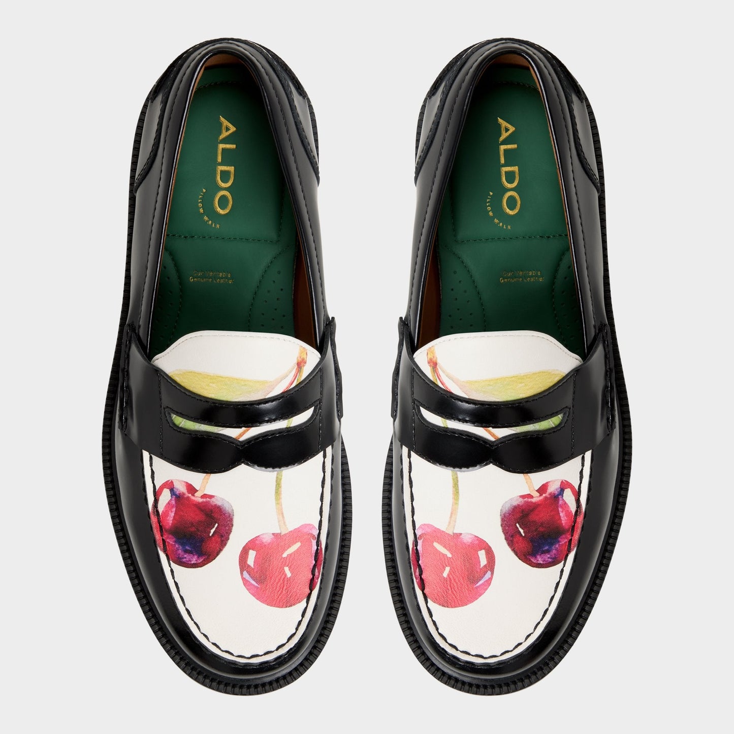 Aldo Buckley in Other Black - Loafer Men