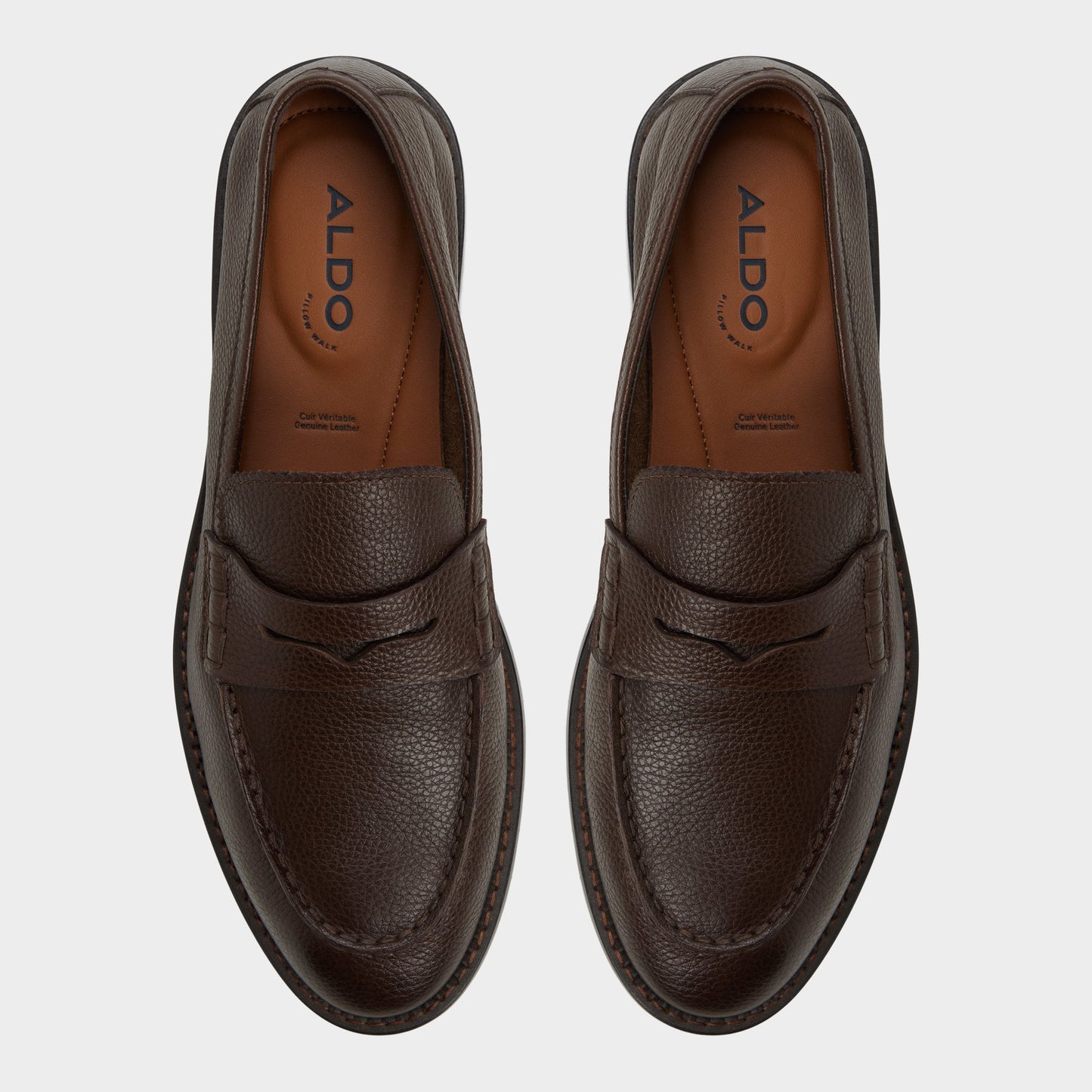 Aldo Melvillee in Dark Brown - Loafer Men