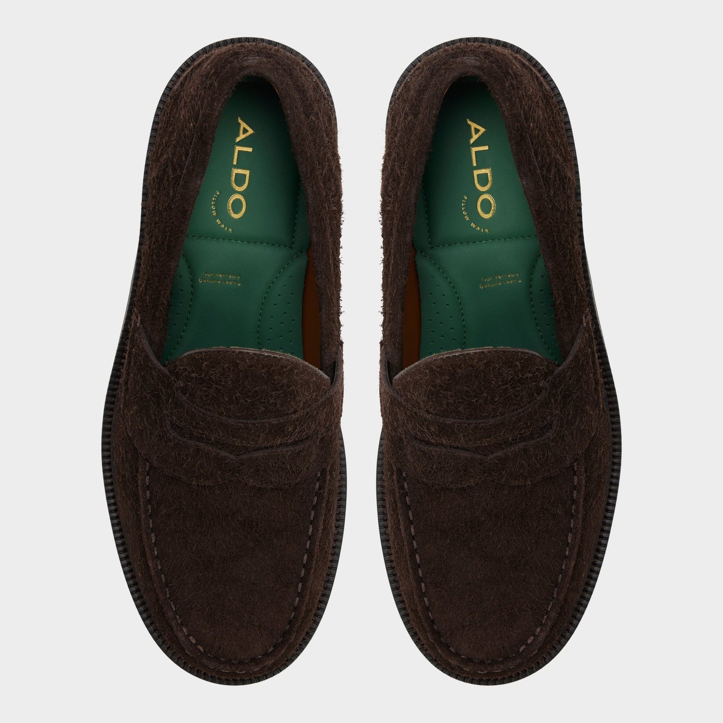 Aldo Buckley in Medium Brown - Loafer Men