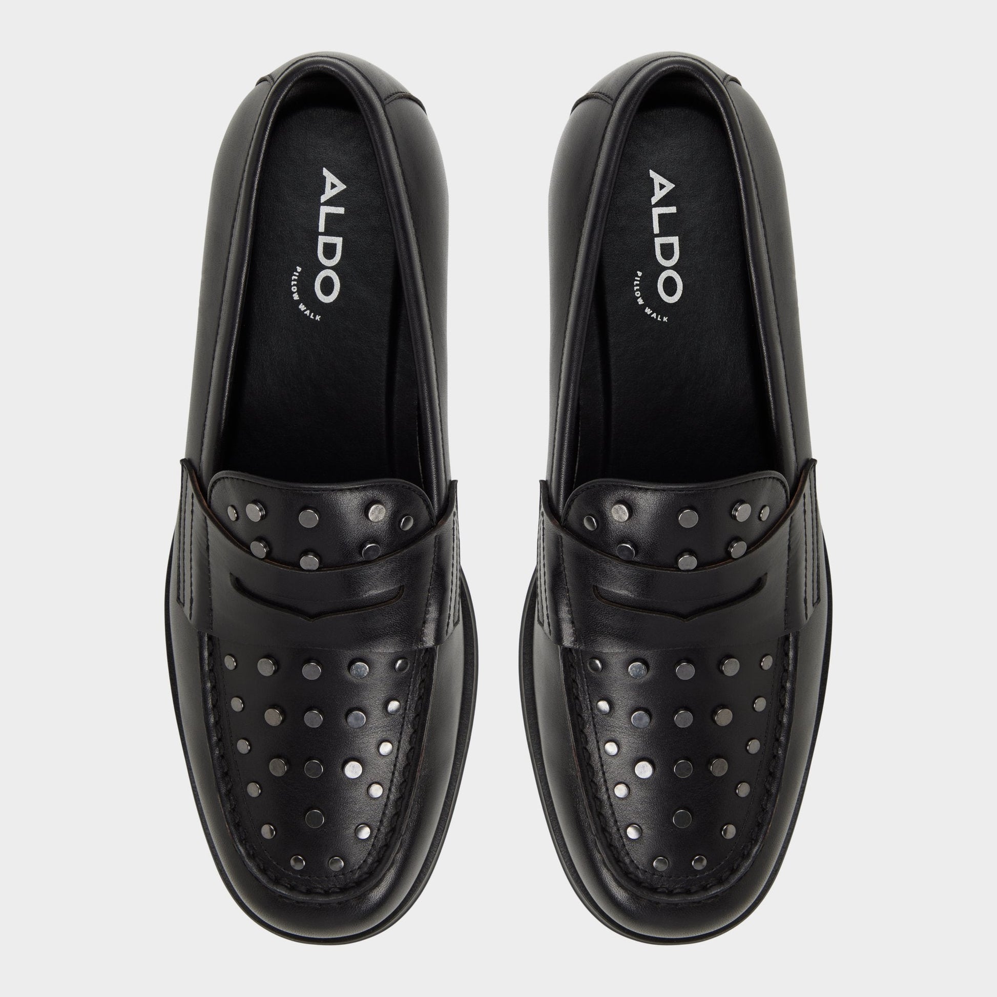 Aldo Keifer Black/Silver Multi Men's Dress Shoes - Loafer Men