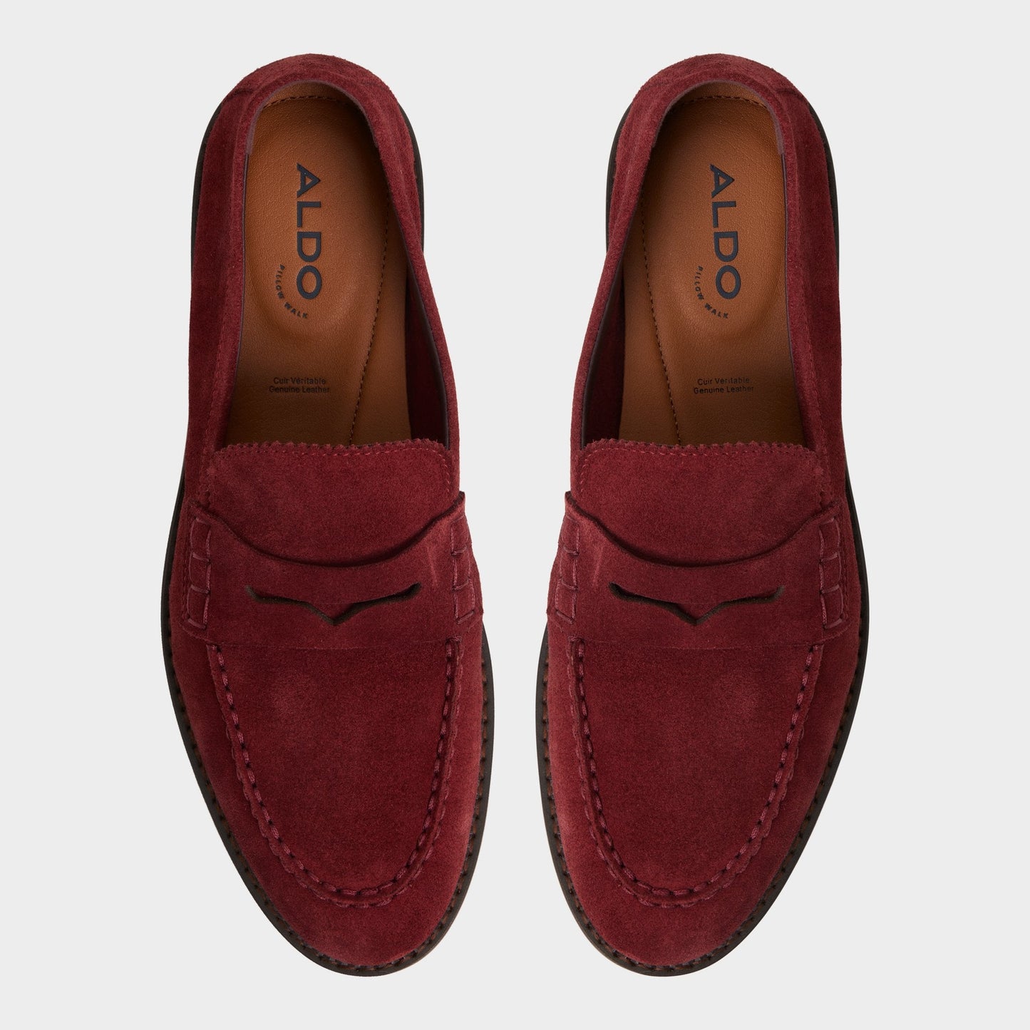 Aldo Melvillee in Medium Red - Loafer Men