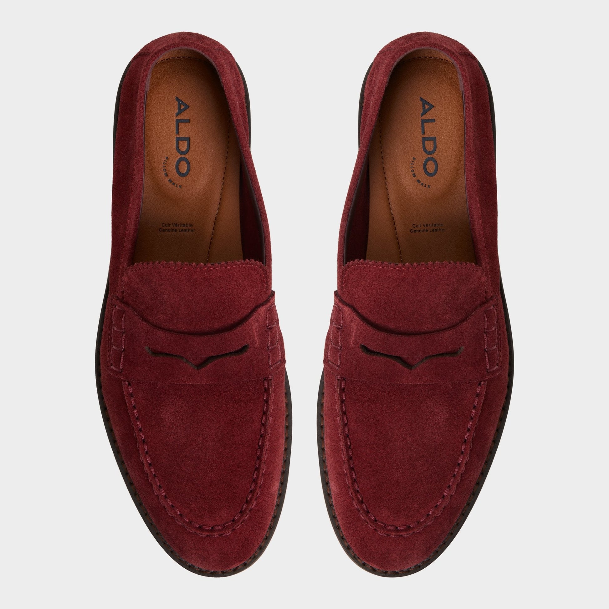 Aldo Melvillee in Medium Red - Loafer Men