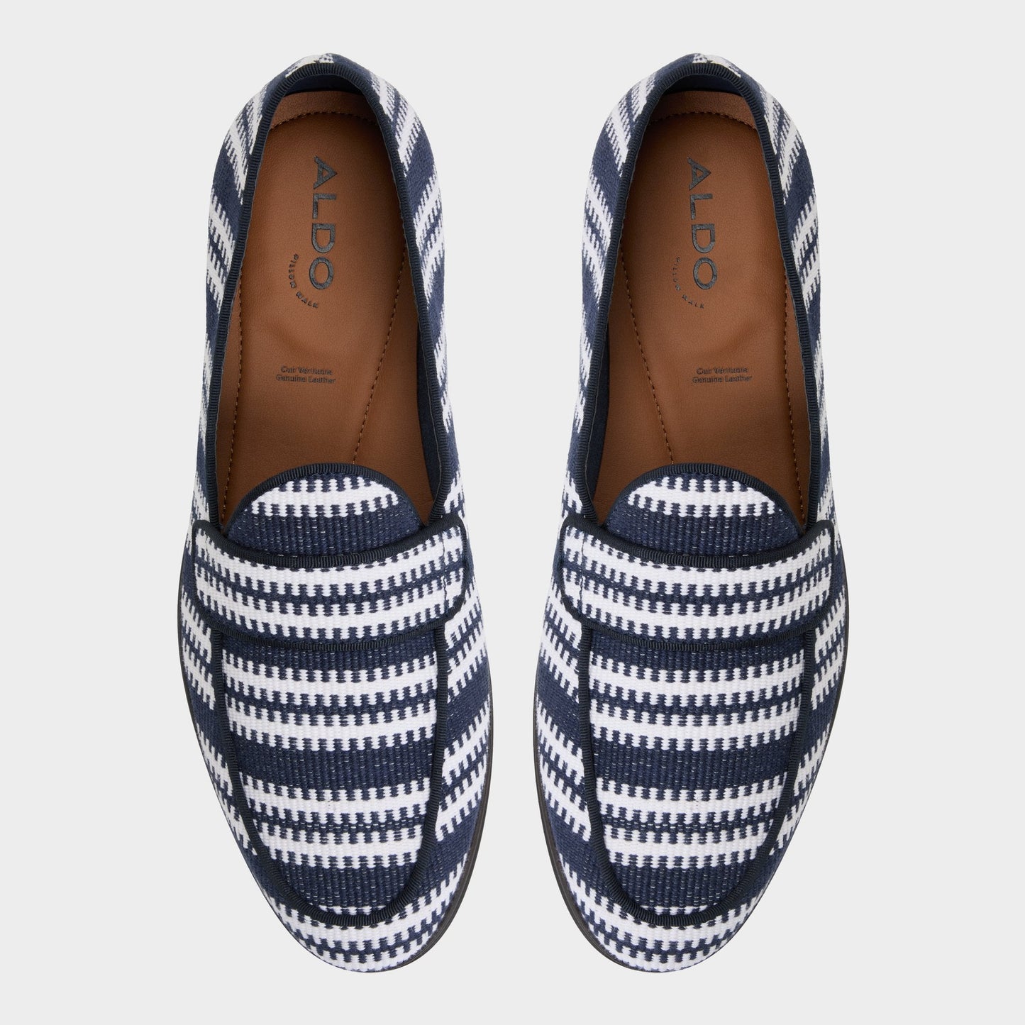 Aldo Waterfront Navy Men's Loafers & Slip-Ons - Loafer Men