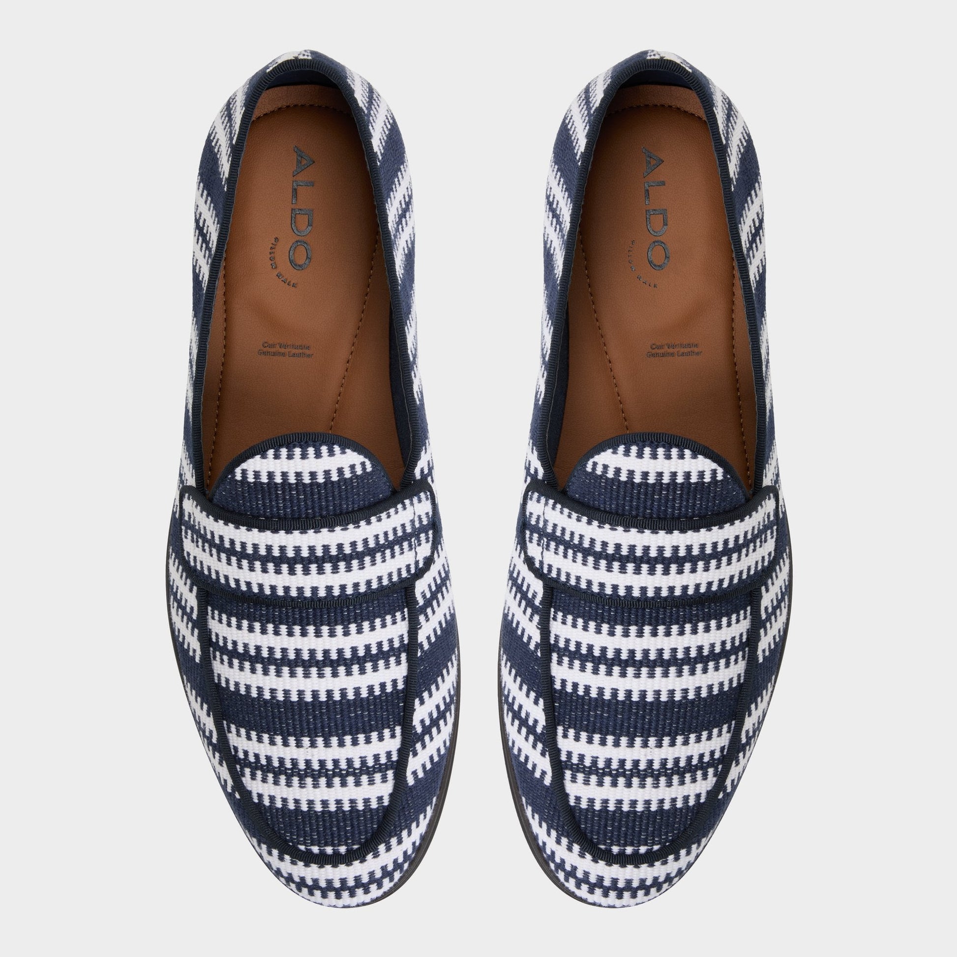 Aldo Waterfront Navy Men's Loafers & Slip-Ons - Loafer Men