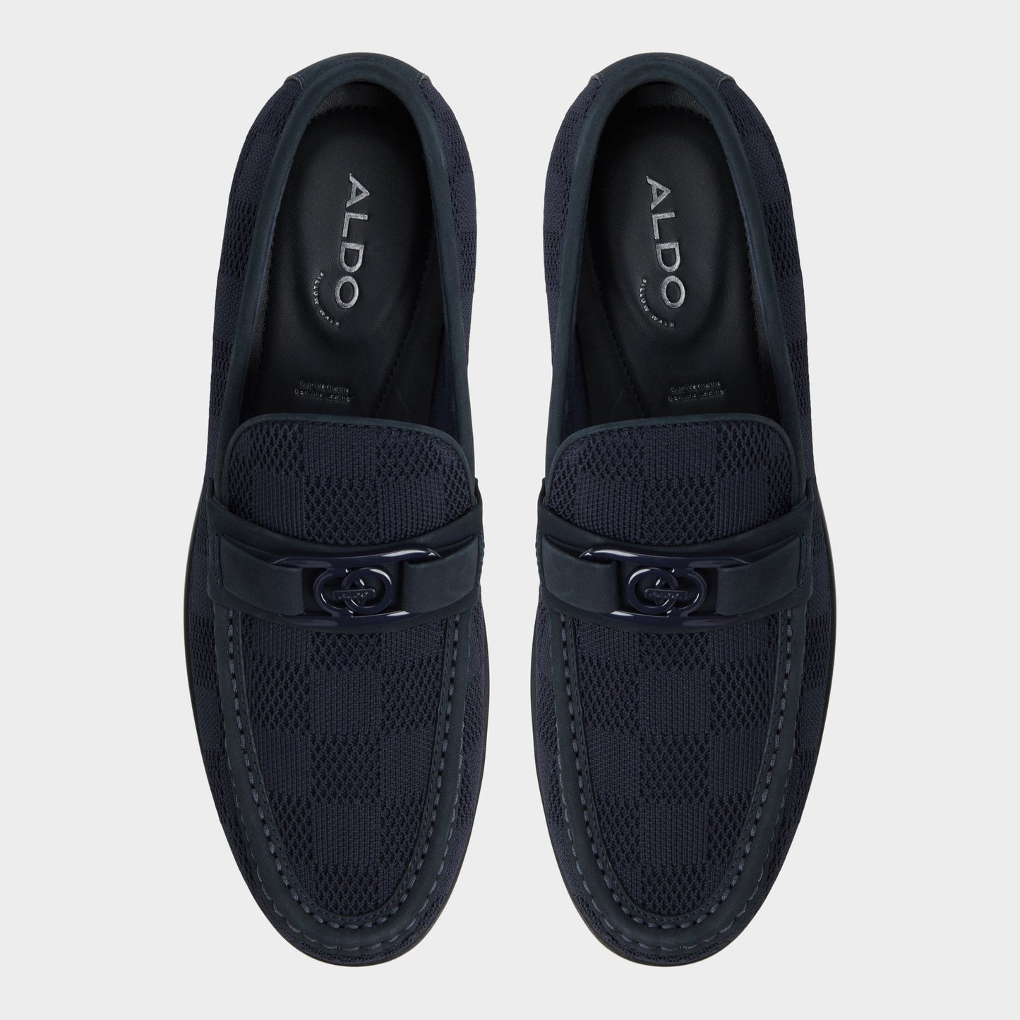 Aldo Hawley Navy Men's Dress Shoes - Loafer Men