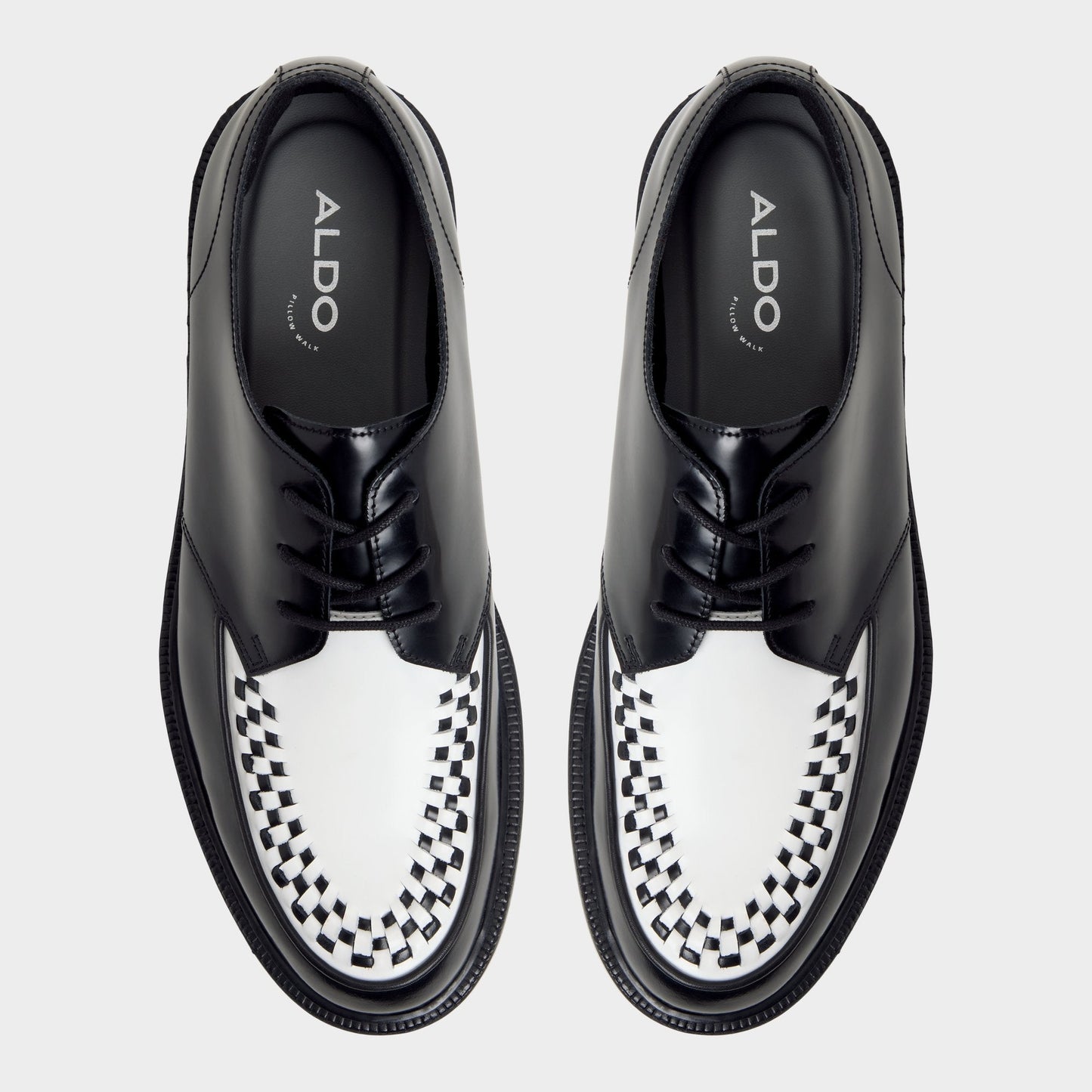 Aldo Rocco in Black White - Oxford shoe Men
