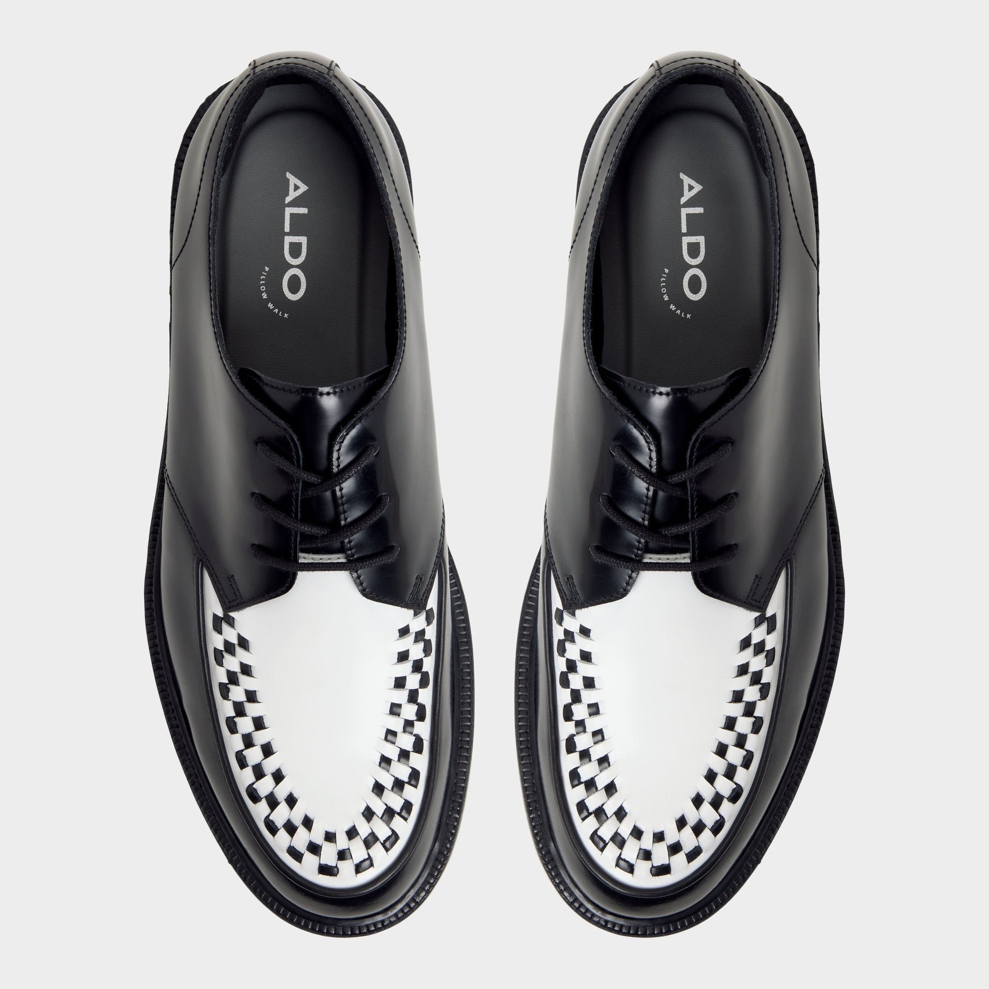Aldo Rocco in Black White - Oxford shoe Men