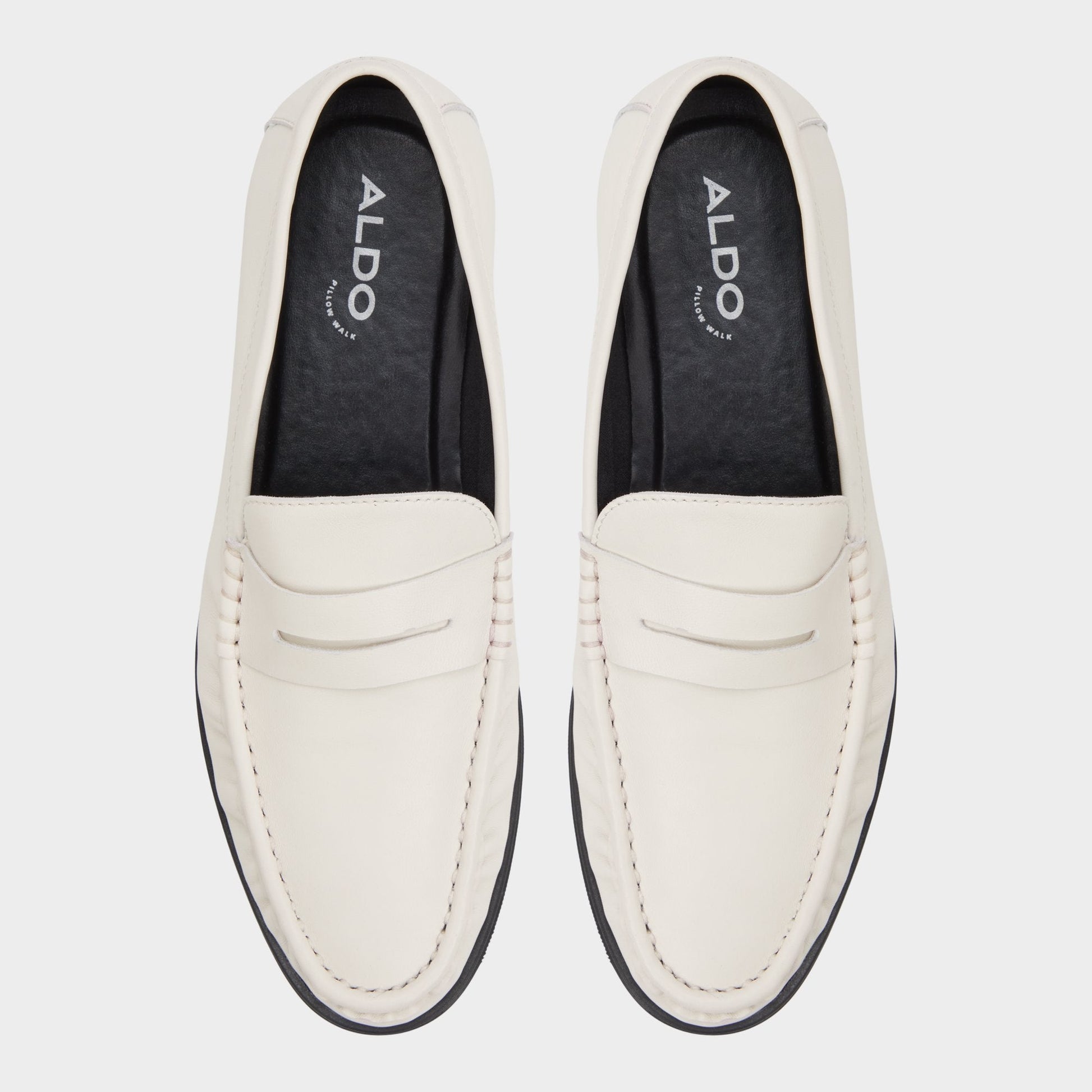 Aldo Speakeasy Ivory Men's Dress Shoes - Loafer Men