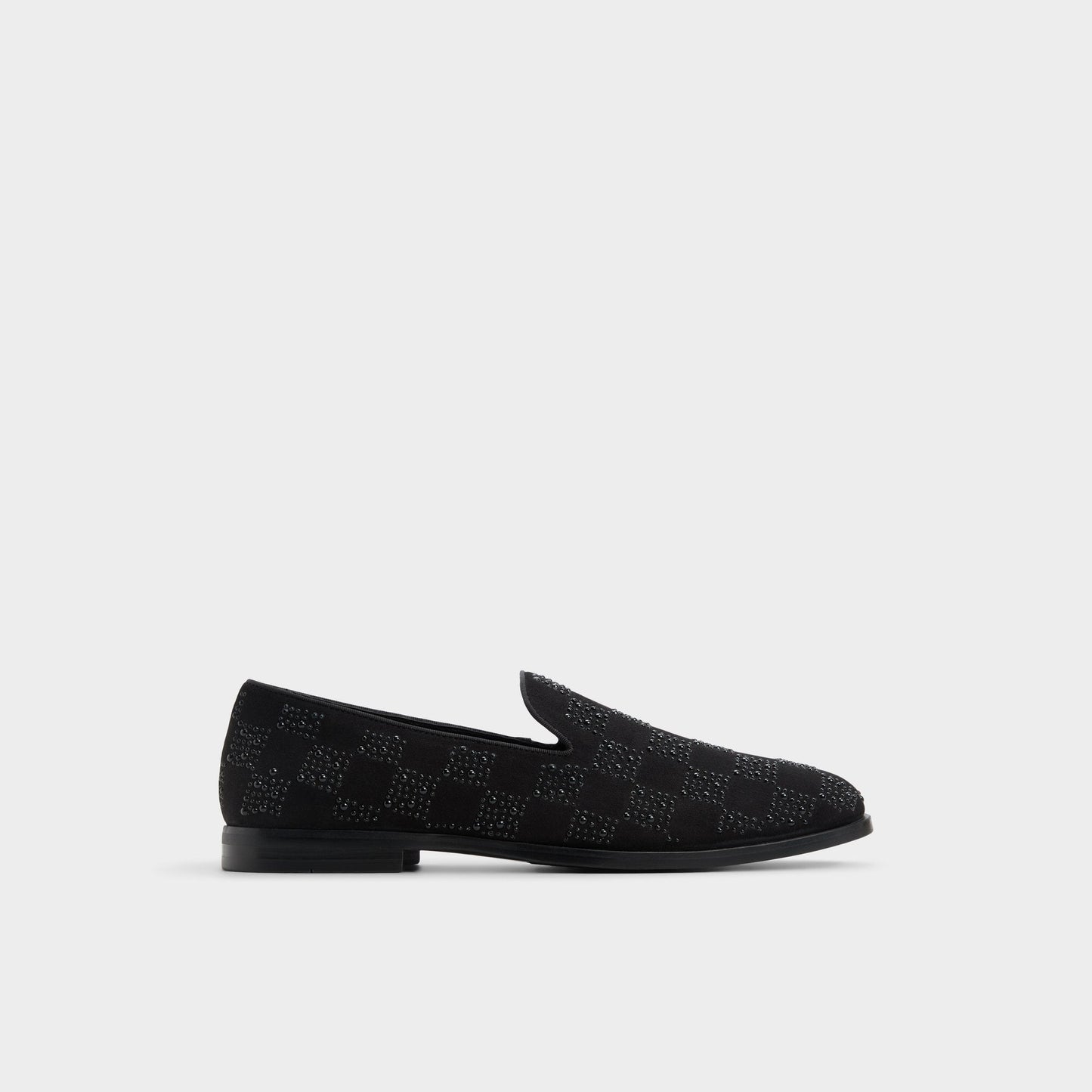 Aldo Casino Other Black Synthetic Textured Men's Dress Shoes - Loafer Men